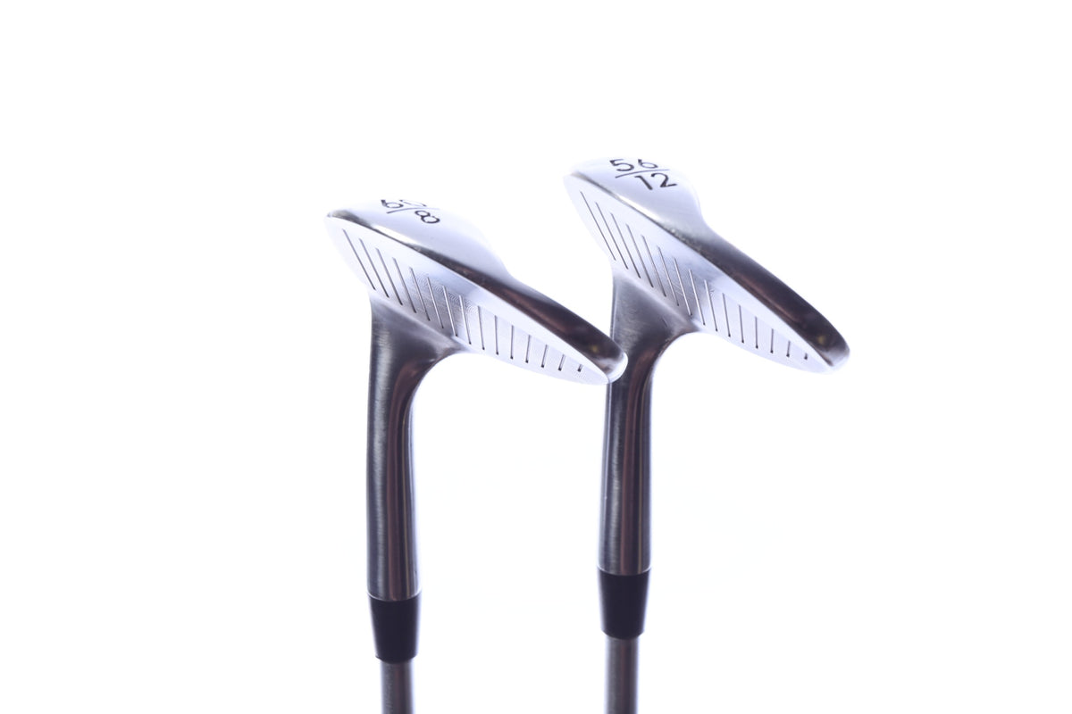 Used Bettinardi Satin Nickel H2 Wedge Set - Right-Handed - 56*, 60* - Stiff Flex-Next Round