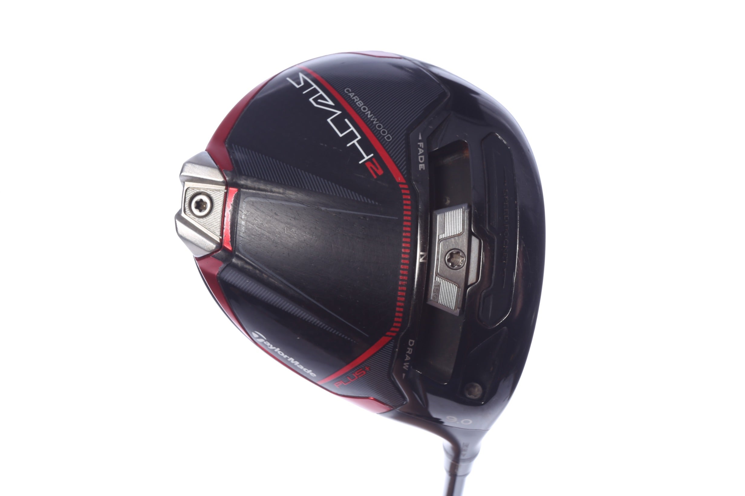 Used TaylorMade STEALTH 2 PLUS Driver - 9 Degrees - Regular Flex Fujikura VENTUS TR Red - Right-Handed-Next Round
