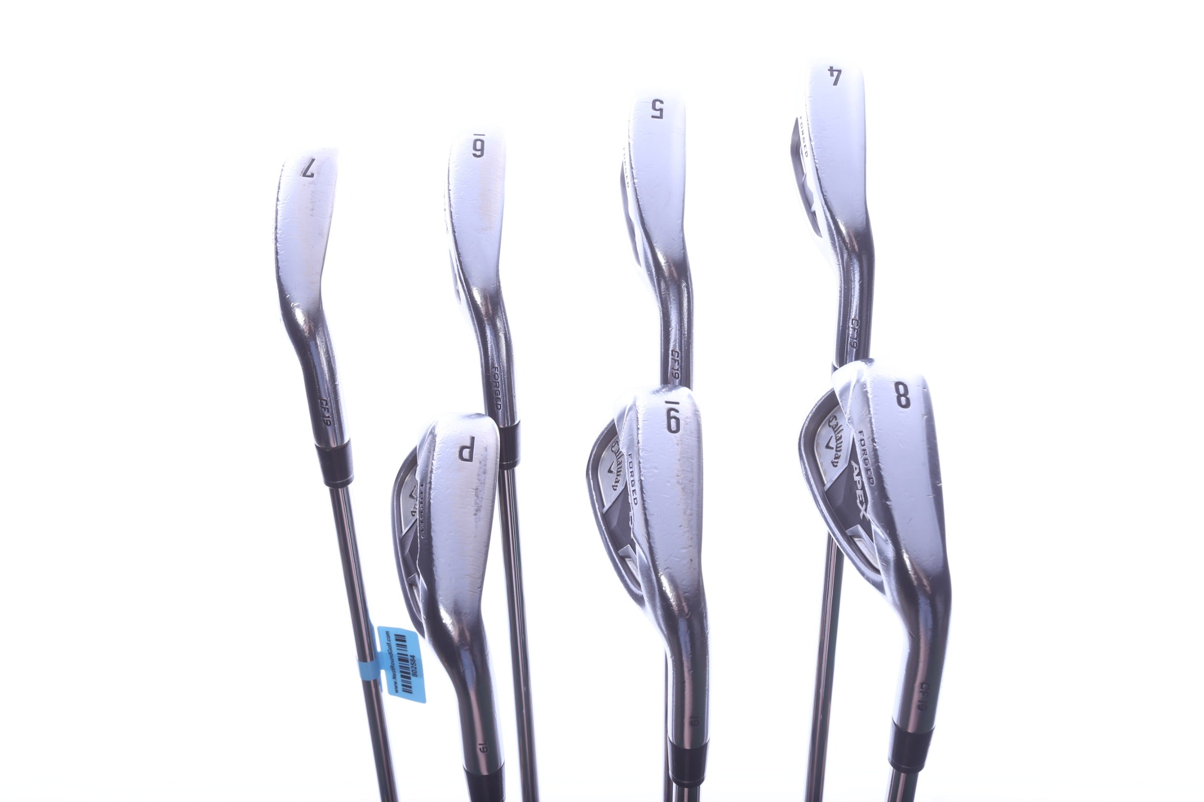 Used Callaway Apex Pro 19/ Apex CF19 Iron Set - Right-Handed - 4-PW - Stiff Flex