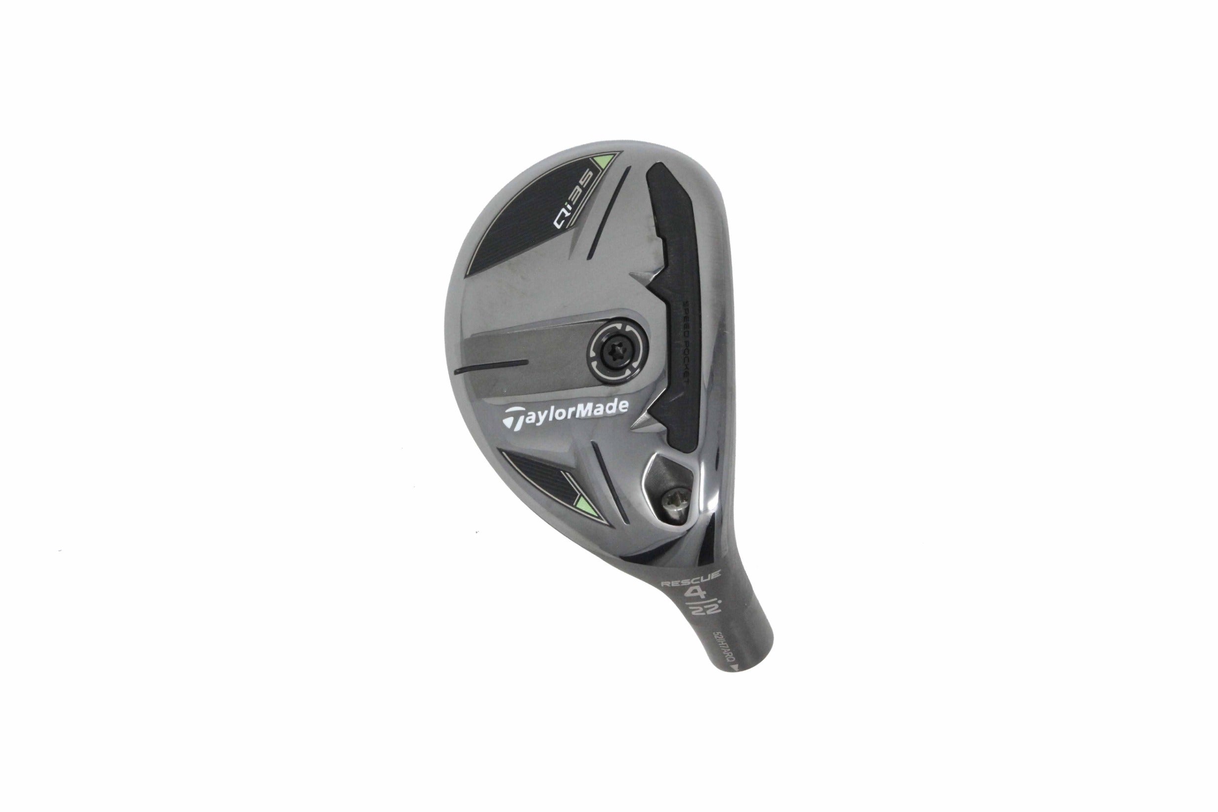 Used TaylorMade Qi35 Rescue 4H - HEAD ONLY - Right-Handed - 22 Degrees