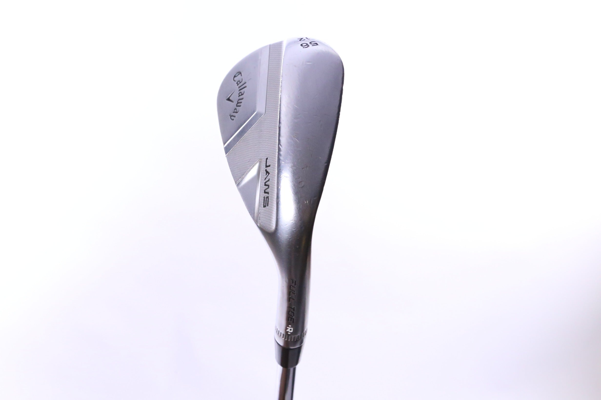 Used Callaway JAWS Full Toe Chrome Sand Wedge - Right-Handed - 56 Degrees - Wedge Flex
