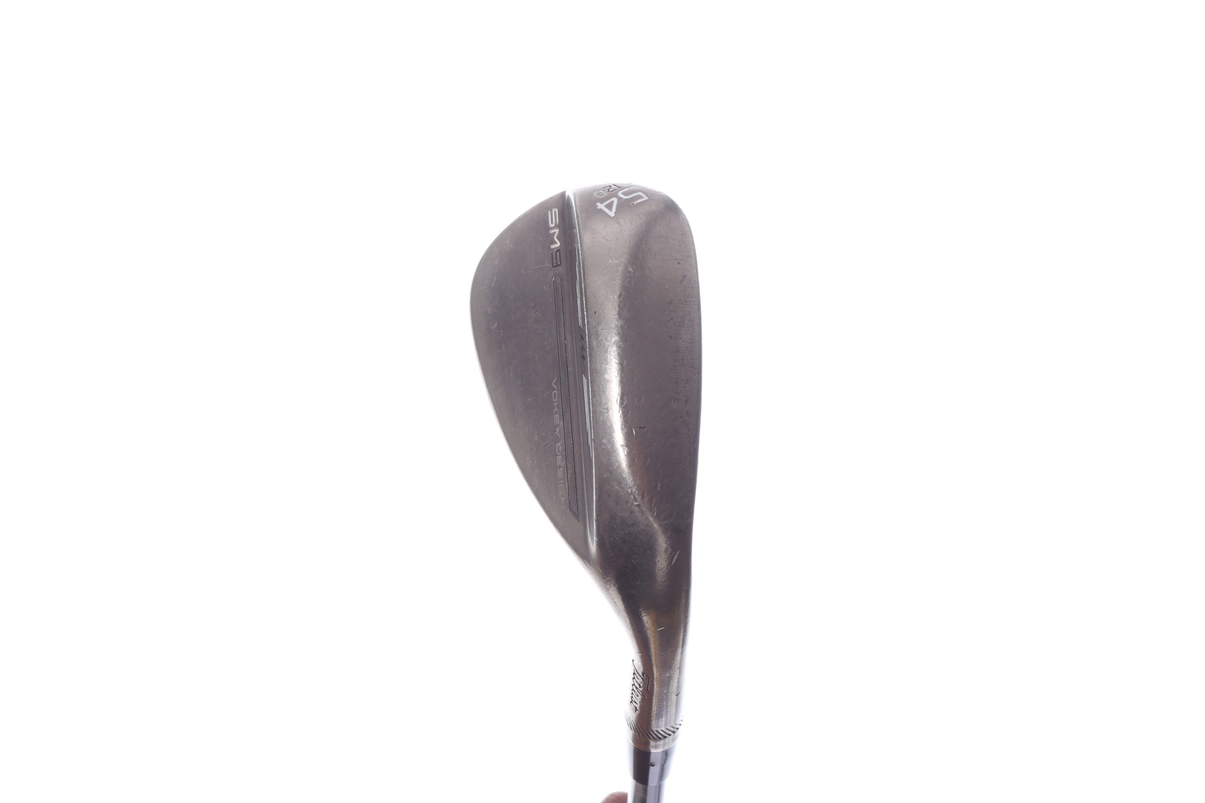 Used Titleist Vokey SM9 Brushed Steel Sand Wedge - Right-Handed - 54 Degrees - Regular Flex-Next Round