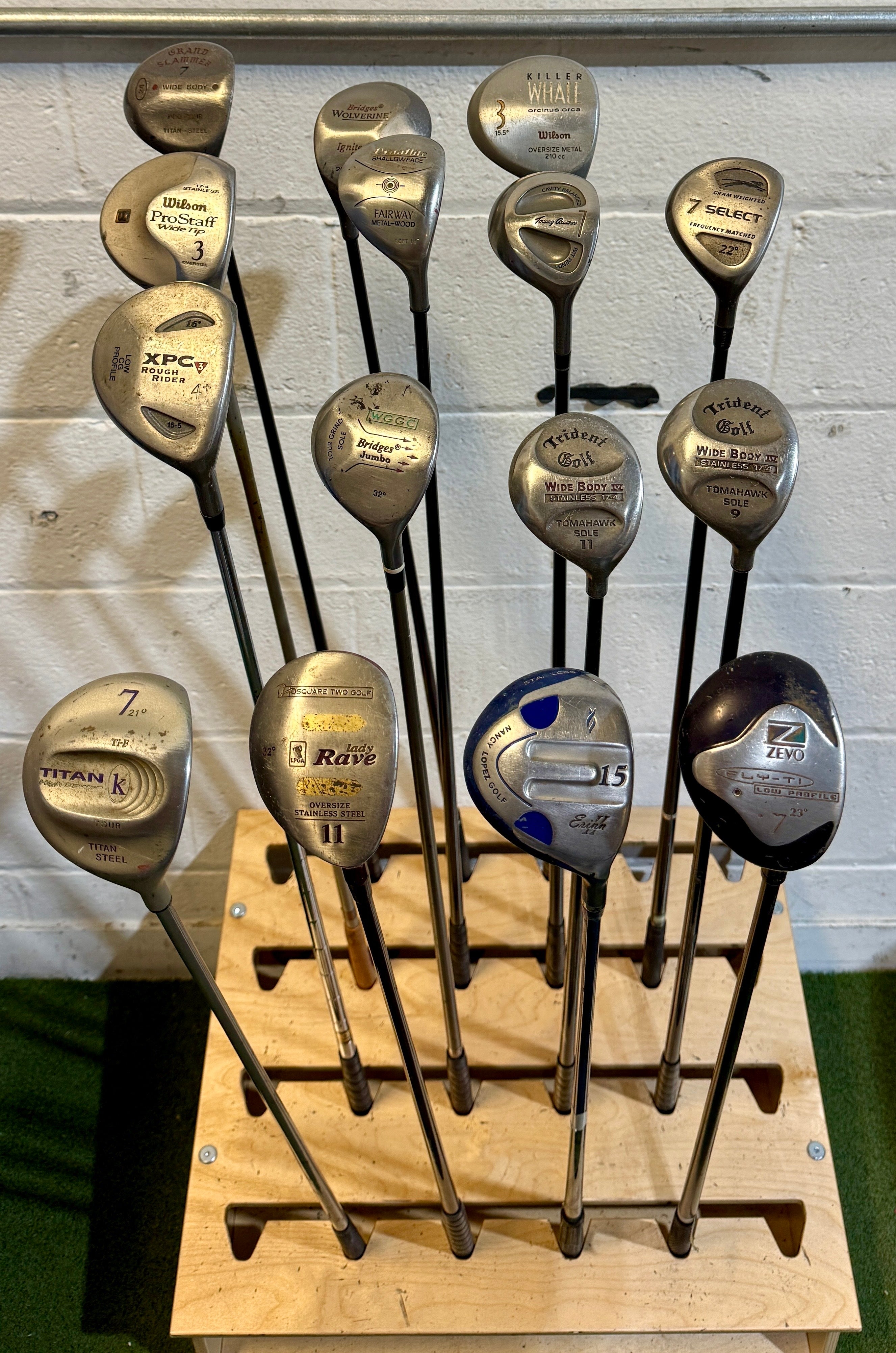 Wholesale Lot of 40 Golf Clubs - Assorted Fairway Woods - RH/LH - Mixed Flexes-Next Round