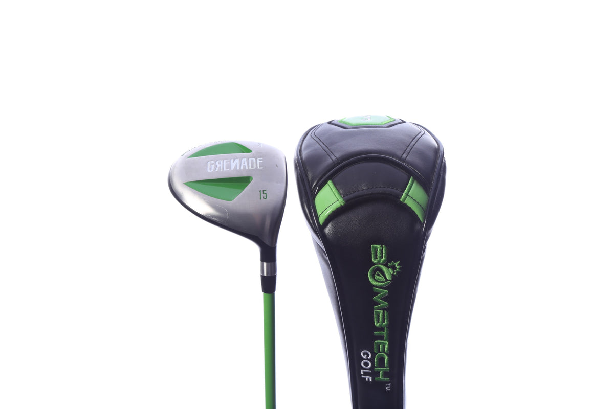 Used Bombtech Grenade 3-Wood - Right-Handed - 15 Degrees - Regular Flex