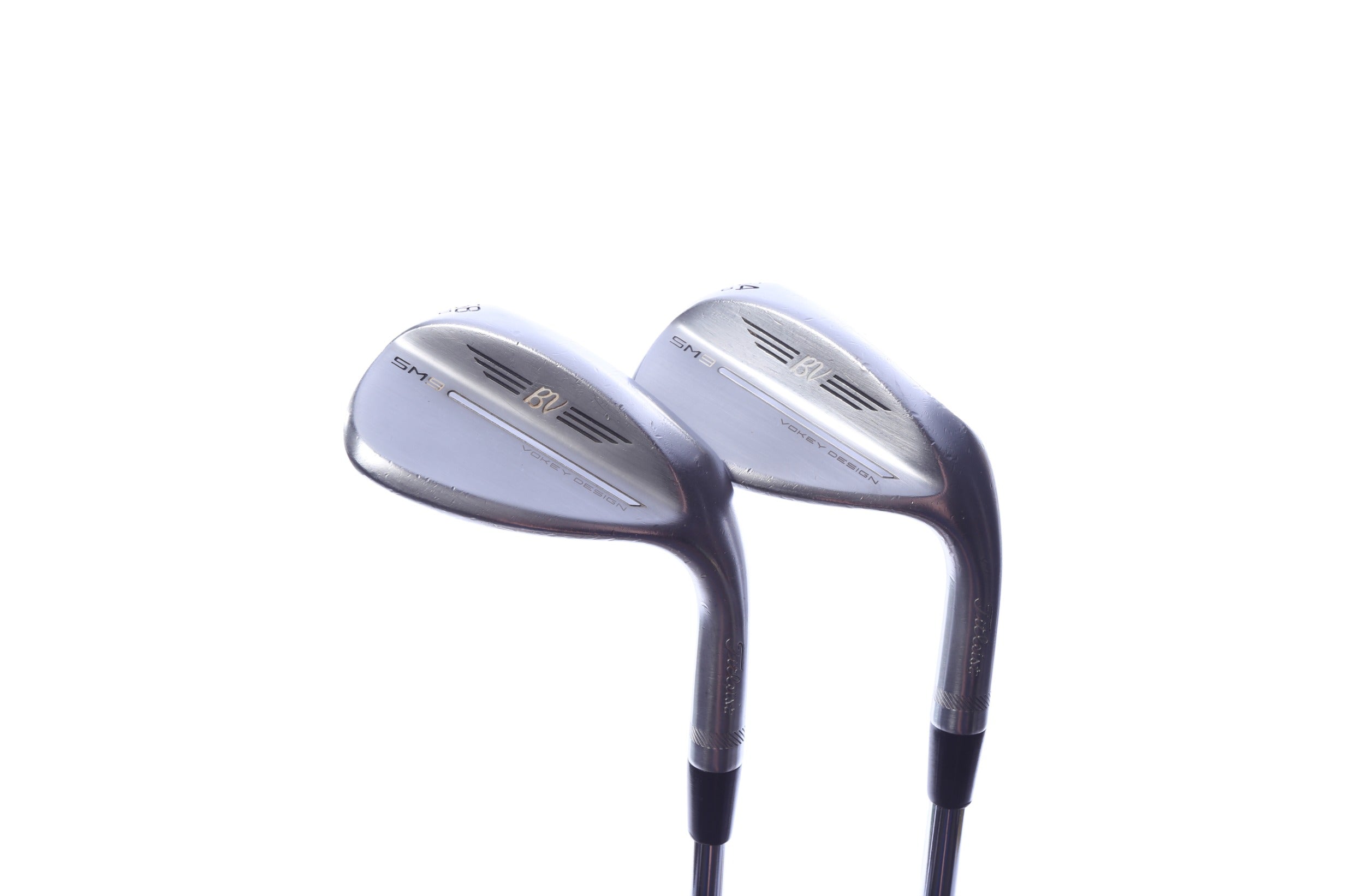 Used Titleist Vokey SM9 Tour Chrome Wedge Set - Right-Handed - 54*, 58* - Wedge Flex