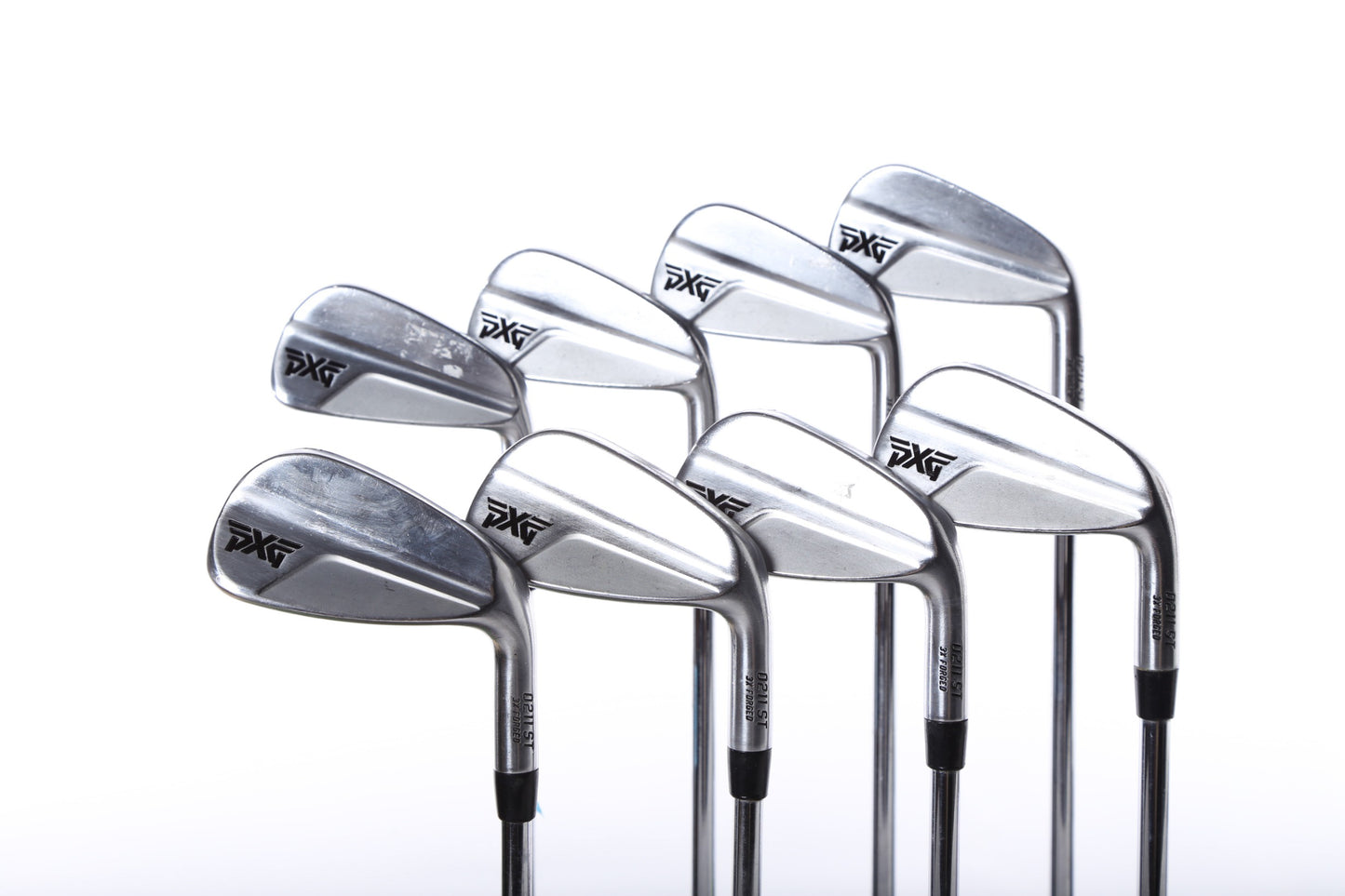 Used PXG 2021 0211ST Iron Set - Right-Handed - 5-PW, GW - Stiff Flex-Next Round
