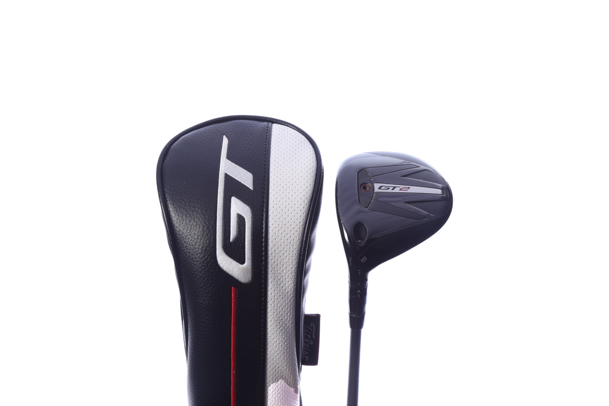 Used Titleist GT2 3-Wood - Left-Handed - 15 Degrees - Extra Stiff Flex