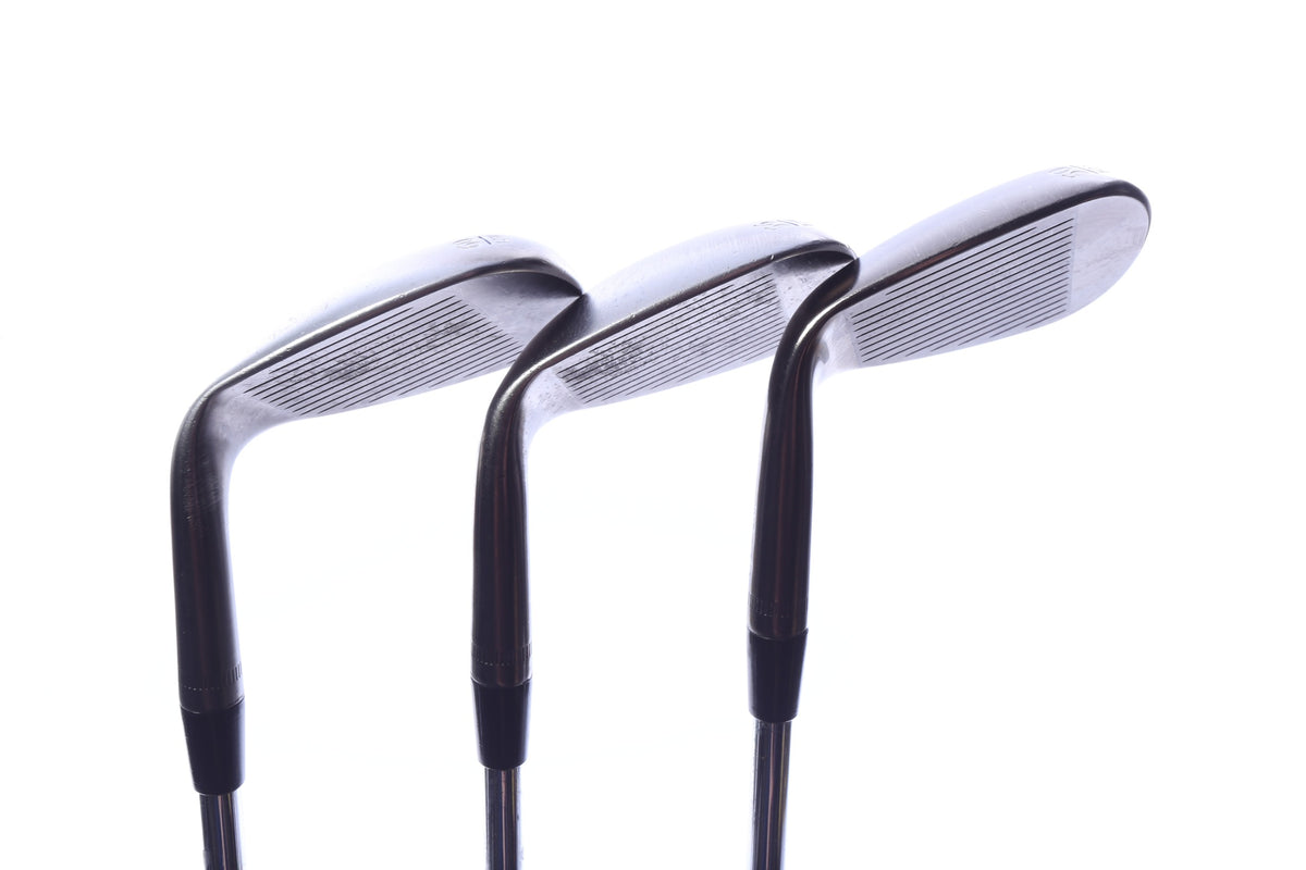 Used Callaway Jaws MD5 Tour Grey Wedge Set - Right-Handed - 50*, 56*, 60* - Stiff Flex