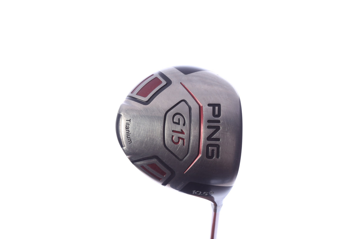 Used Ping G15 Driver - 10.5 Degrees - Stiff Flex Ping TFC-149 D - Right-Handed