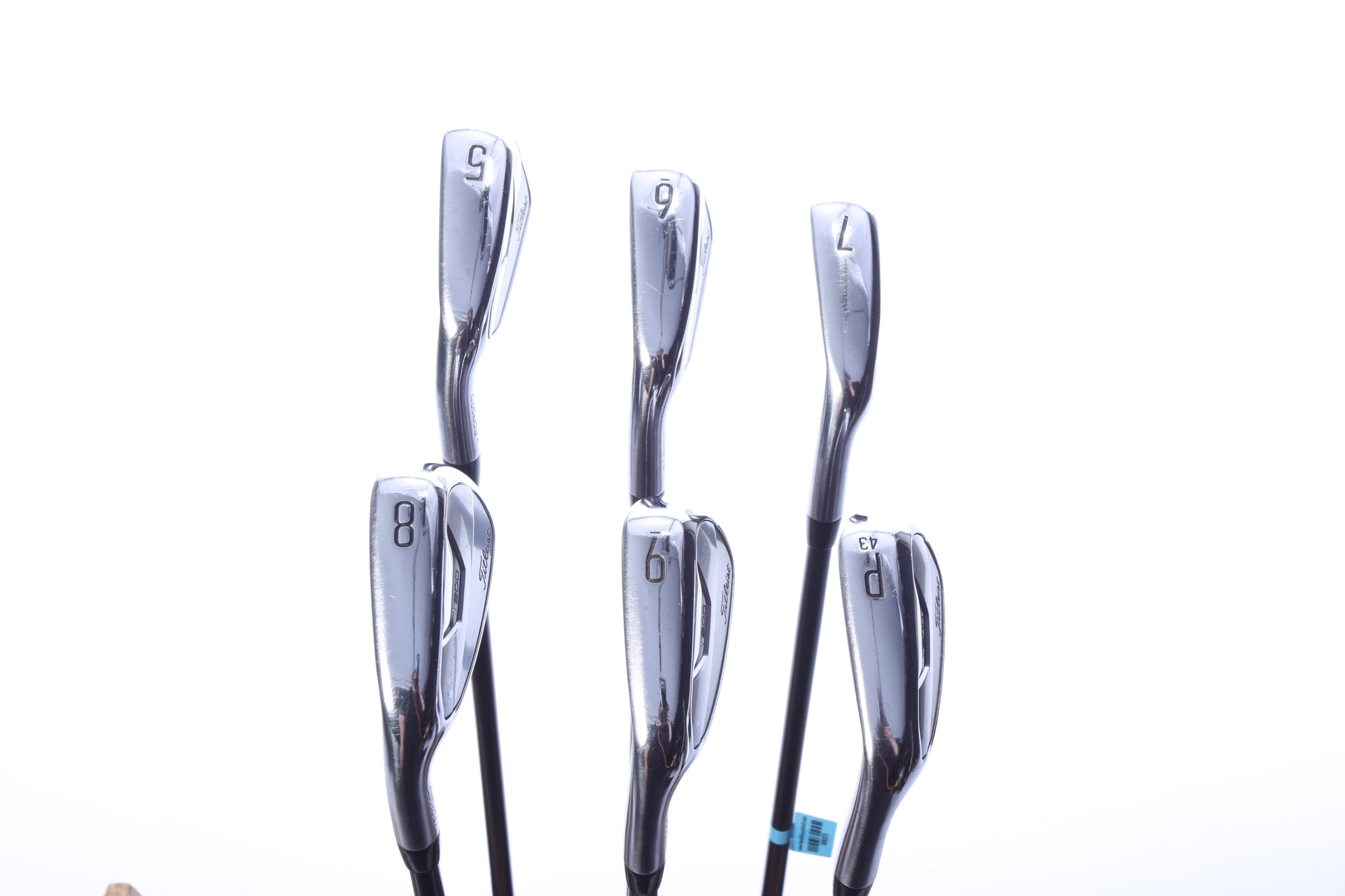 Used Titleist 2021 T200 Iron Set - Left-Handed - 5-PW - Stiff Flex