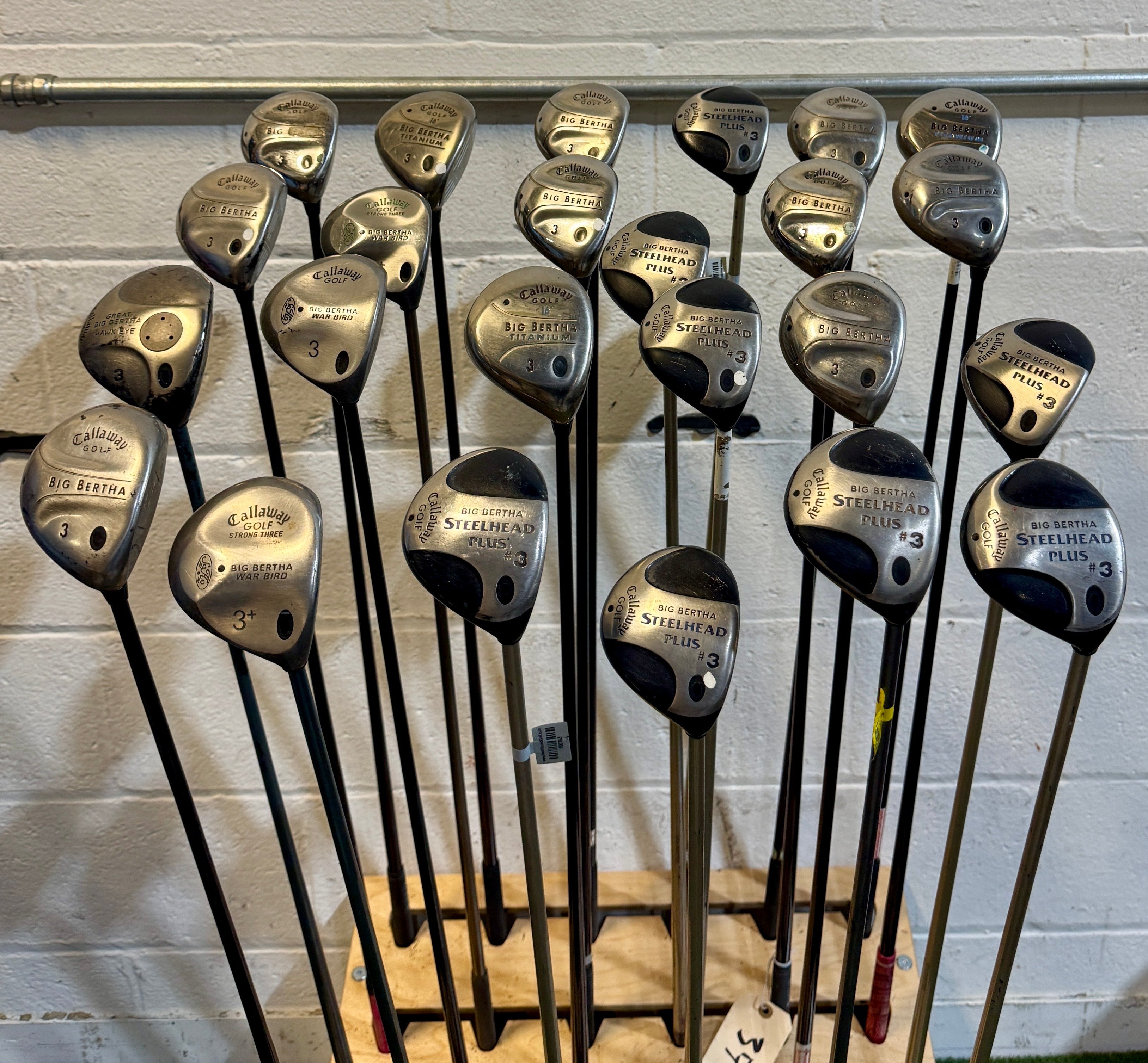 Wholesale Lot of 30 Golf Clubs - Callaway Fairway Woods