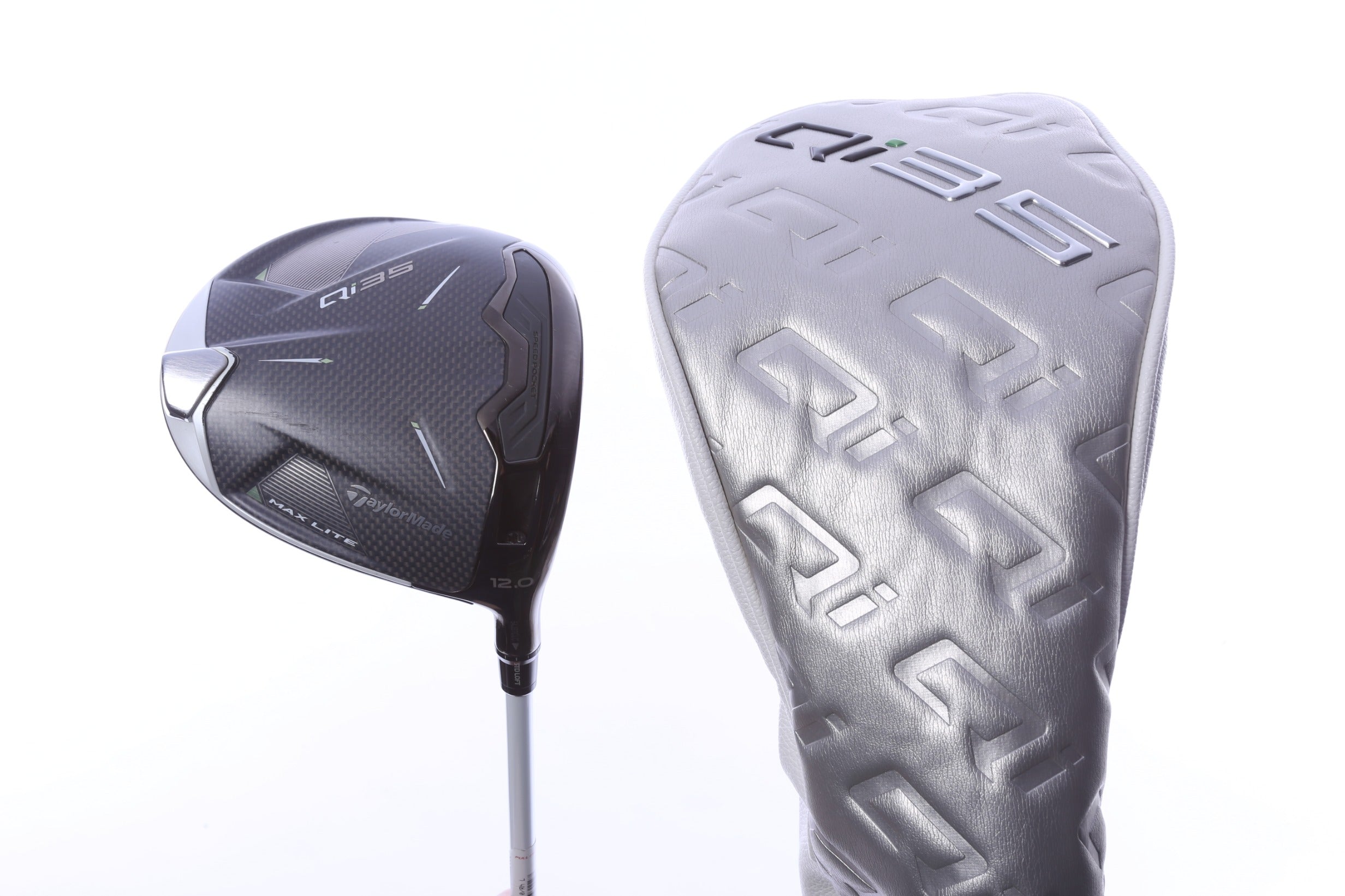 Used TaylorMade Qi35 MAX Lite Driver - 12 Degrees - Ladies Flex Fujikura Air Speeder - Right-Handed-Next Round