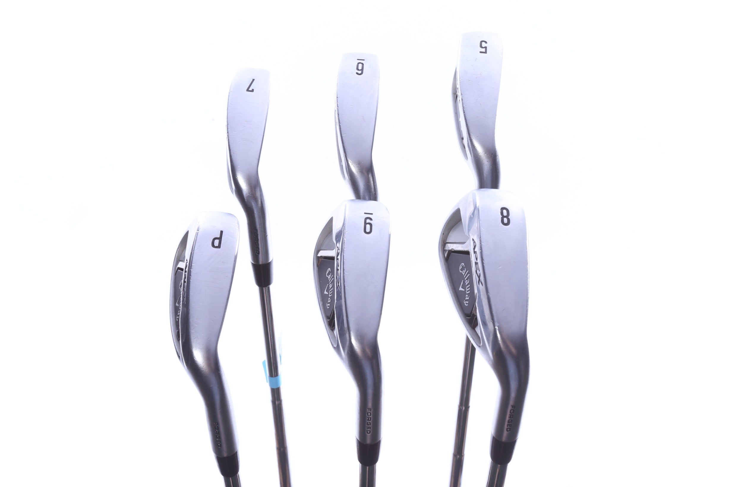 Used Callaway Apex DCB Iron Set - Right-Handed - 5-PW - Extra Stiff Flex-Next Round
