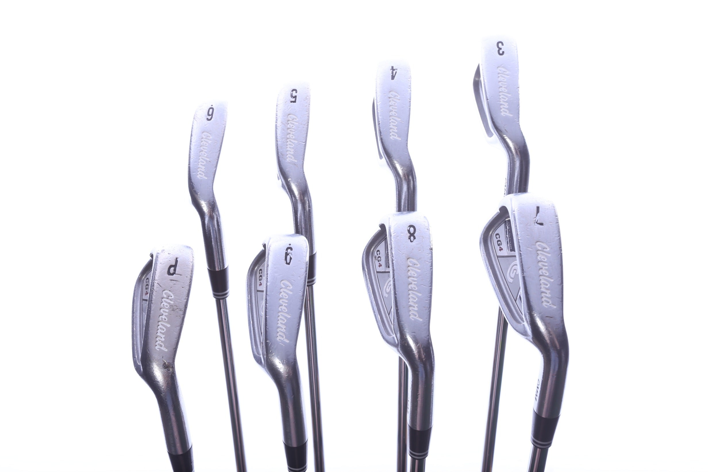 Used Cleveland CG4 Iron Set - Right-Handed - 3-PW - Regular Flex