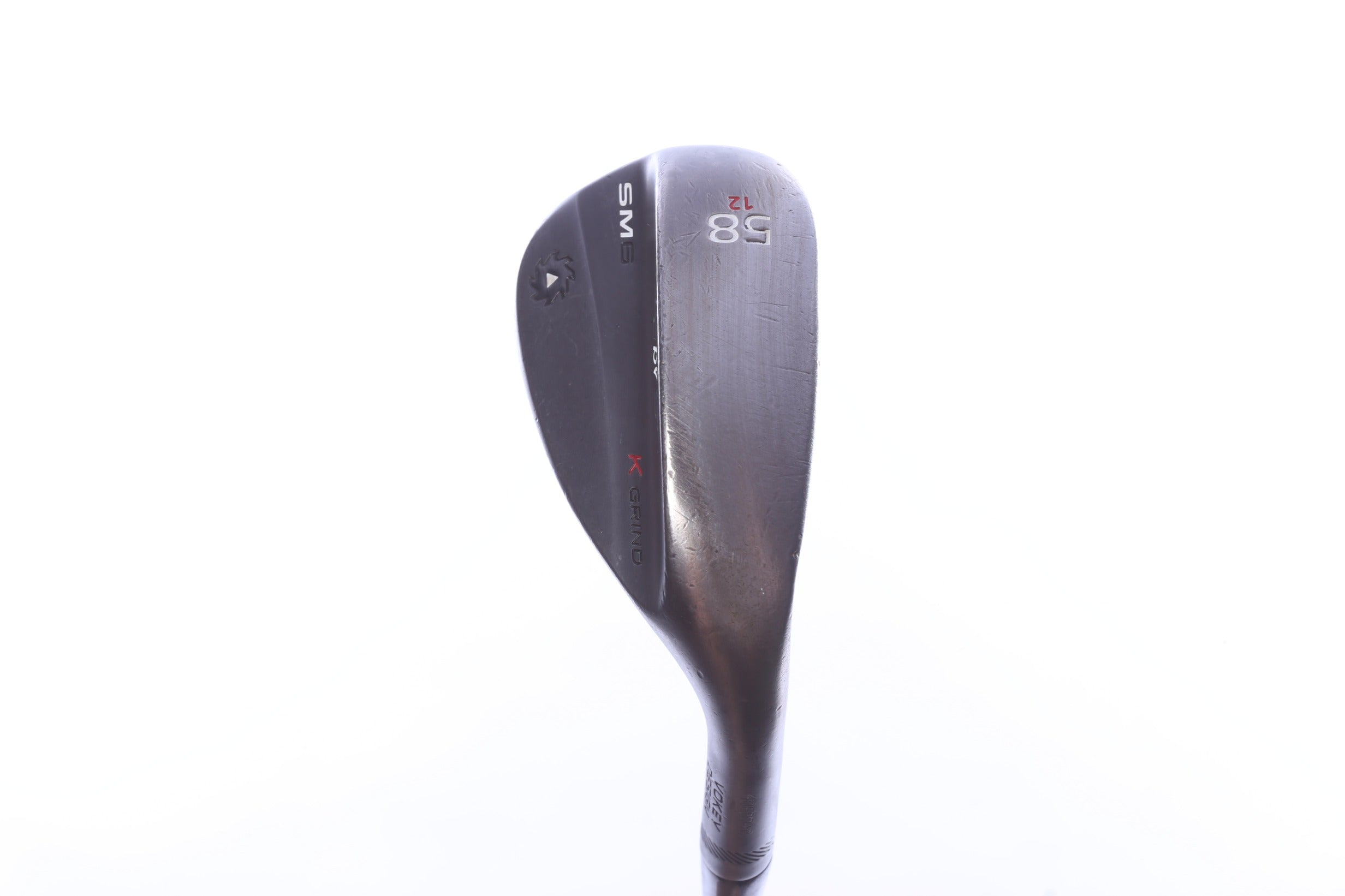 Used Titleist Vokey SM6 Jet Black Lob Wedge - Right-Handed - 58 Degrees - Wedge Flex-Next Round