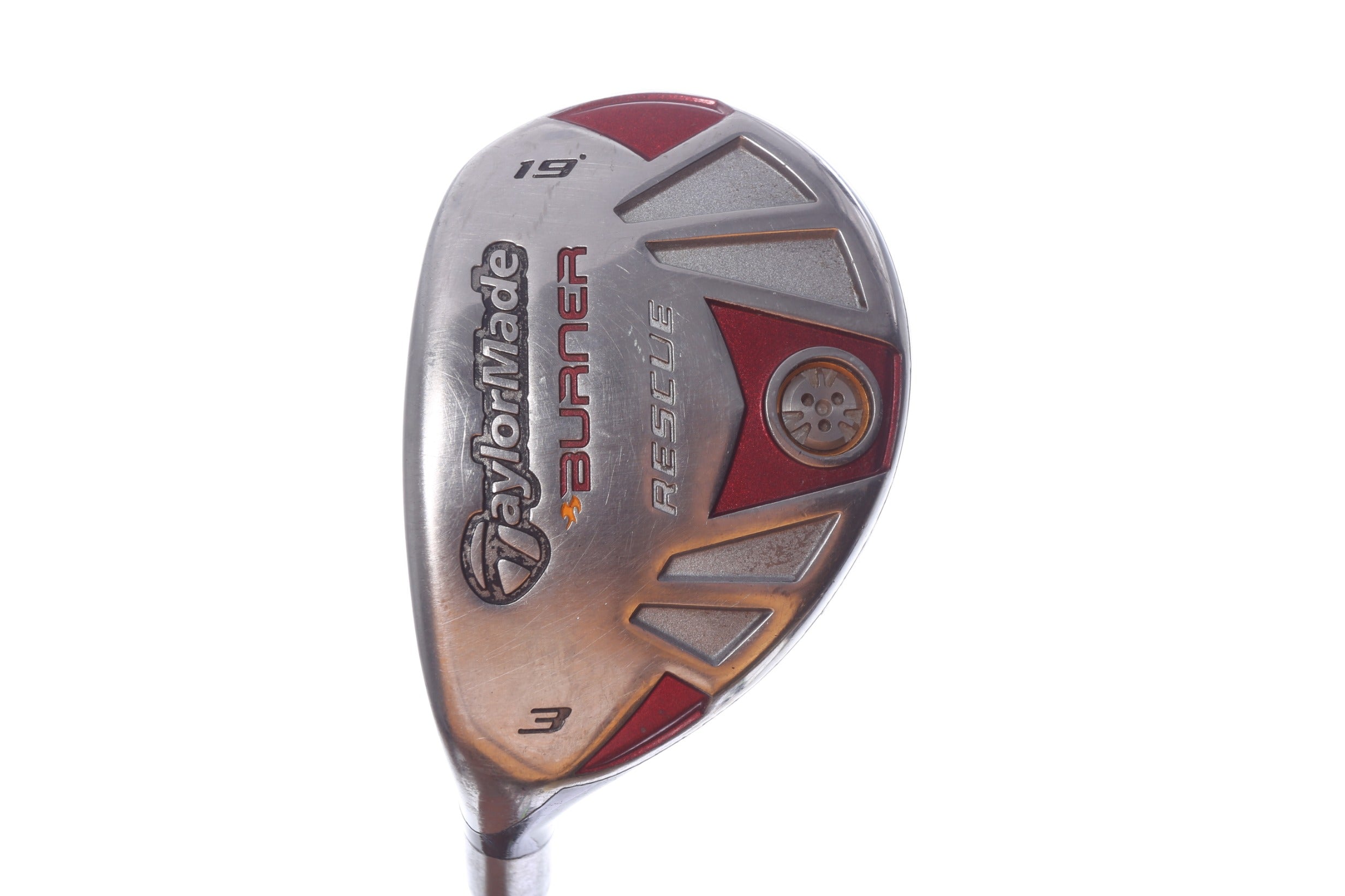Used TaylorMade Burner Rescue 3H Hybrid - Left-Handed - 19 Degrees - Stiff Flex-Next Round