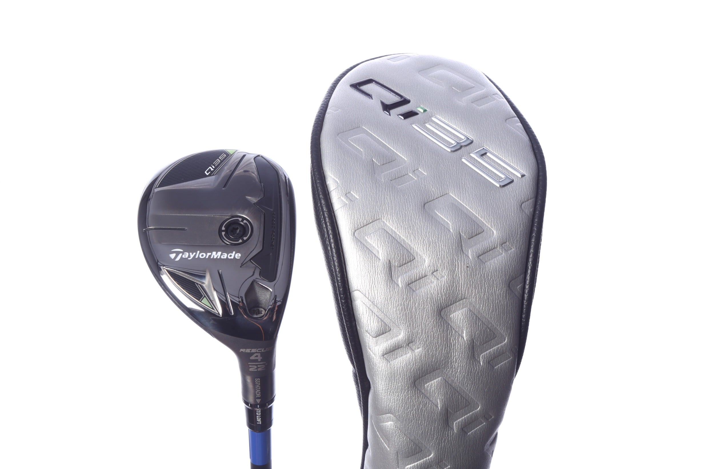 Used TaylorMade Qi35 Rescue 4H Hybrid - Right-Handed - 22 Degrees - Regular Flex-Next Round