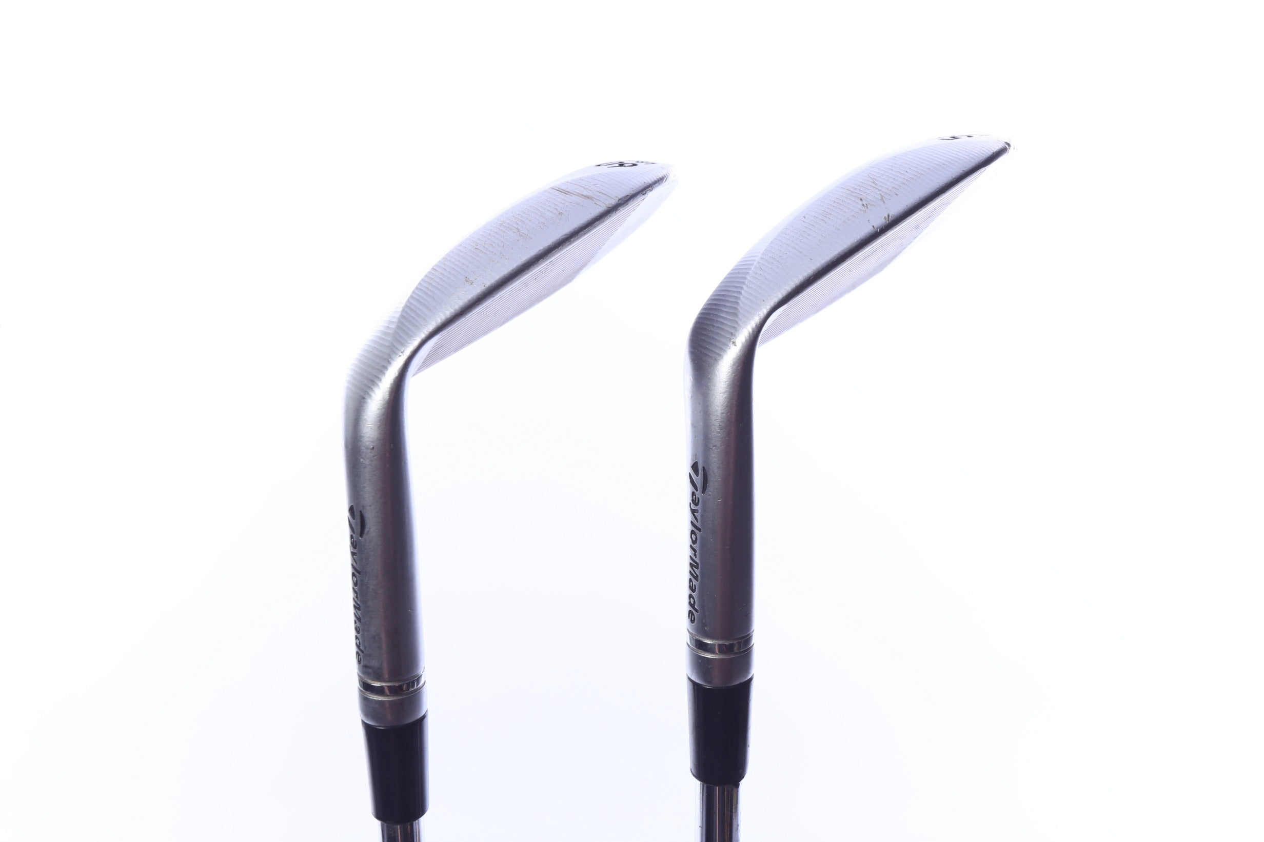Used TaylorMade Milled Grind 3 Chrome Wedge Set - Right-Handed - 56*, 60* - Stiff Flex