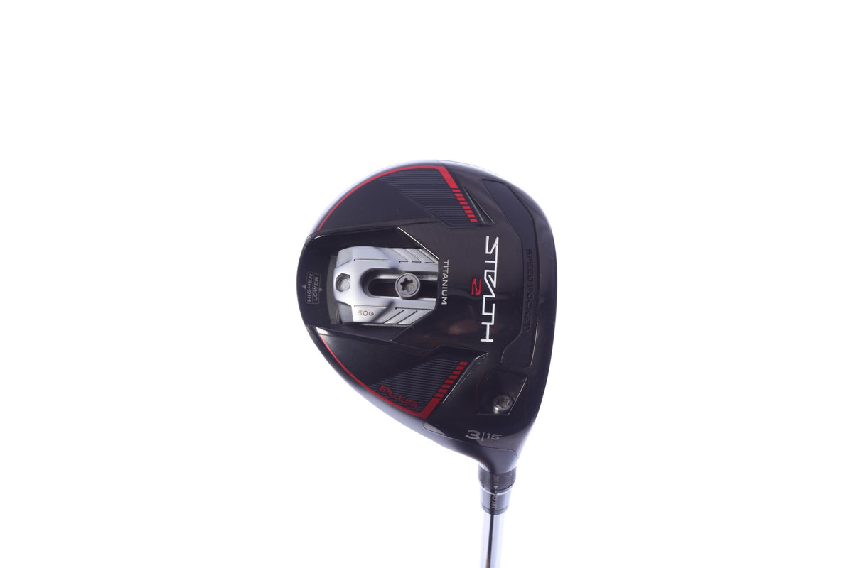 Used TaylorMade STEALTH 2 PLUS 3-Wood - Right-Handed - 15 Degrees - Regular Flex