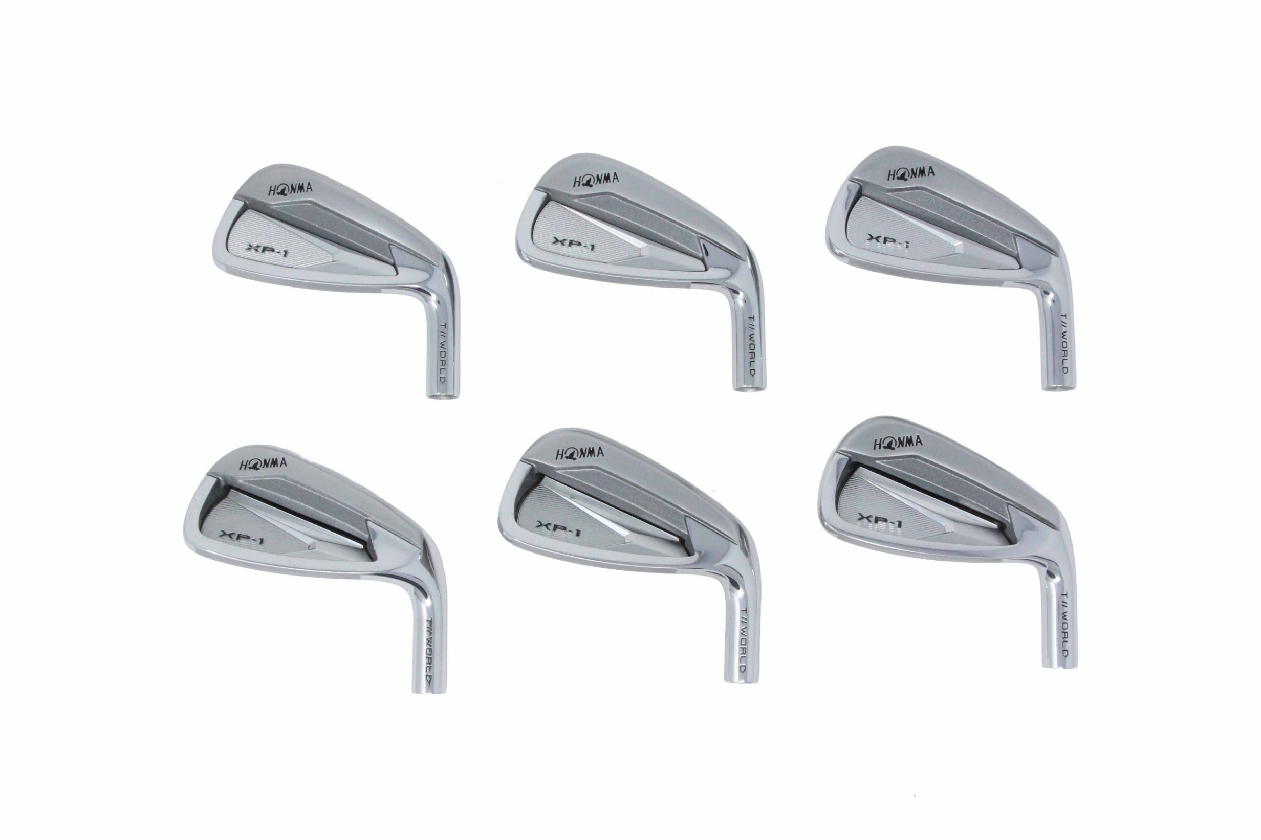 Used Honma TW XP-1 Iron Set - HEAD ONLY - Right-Handed - 5-PW (10)