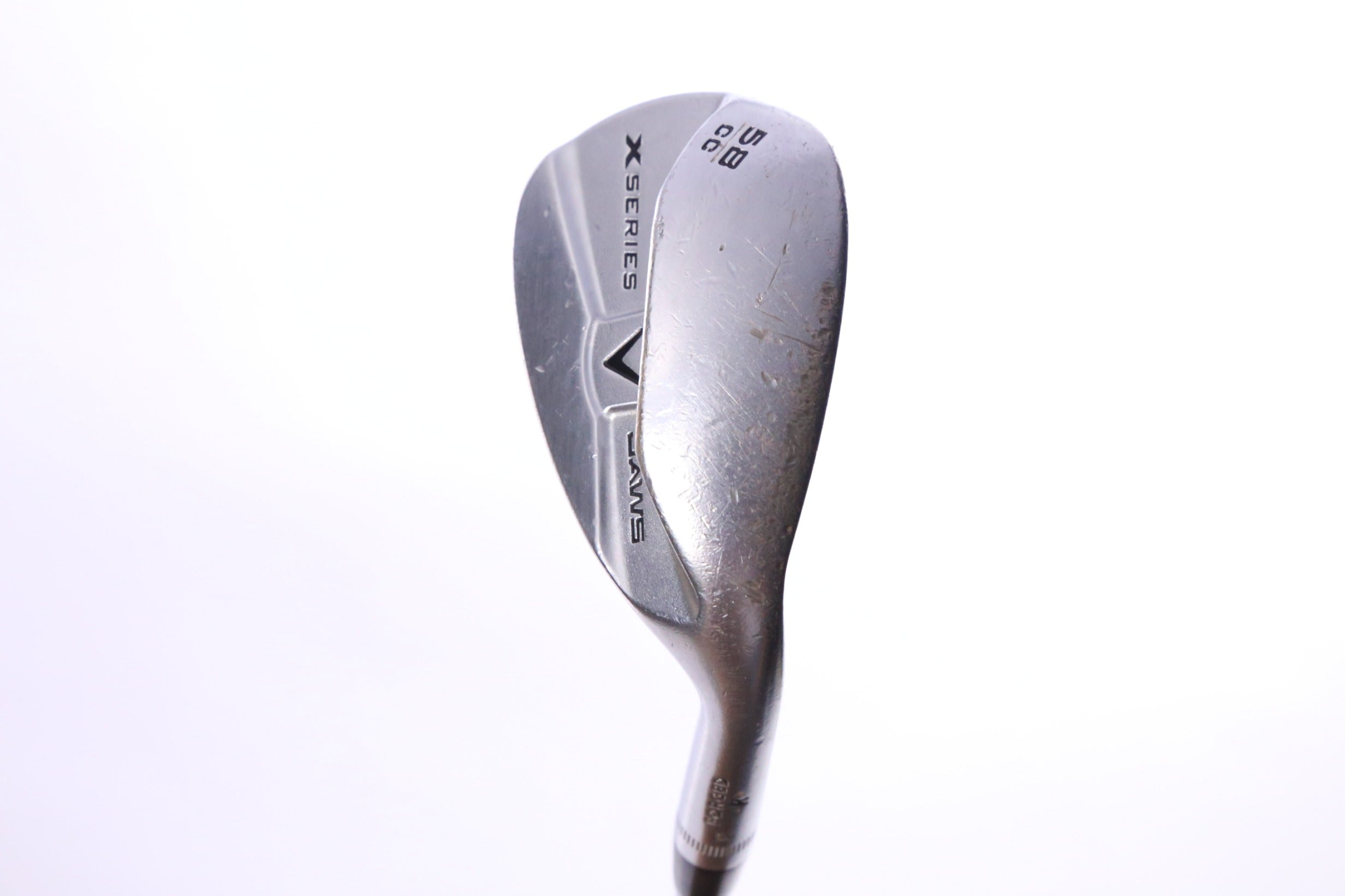 Used Callaway X-Series Jaws CC Chrome Lob Wedge - Right-Handed - 58 Degrees - Stiff Flex-Next Round