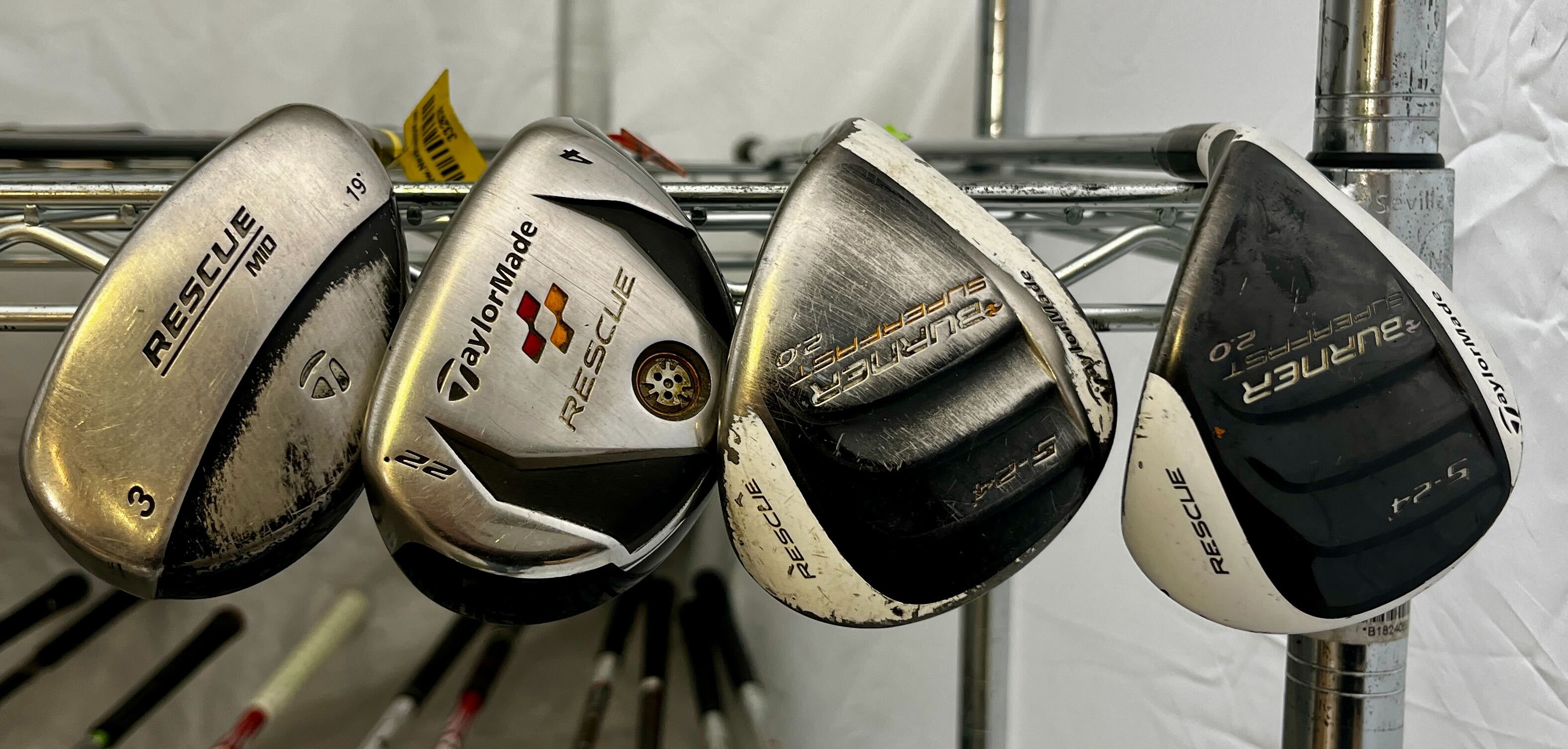 Wholesale Lot of 30 Golf Clubs - Taylormade Fairway & Hybrids-Next Round