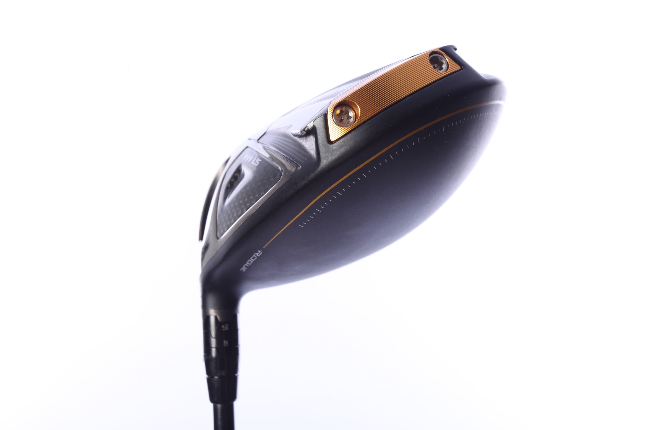 Used Callaway Rogue ST Triple Diamond LS Driver - 10.5 Degrees - Stiff Flex Mitsubishi Tensei AV White - Left-Handed