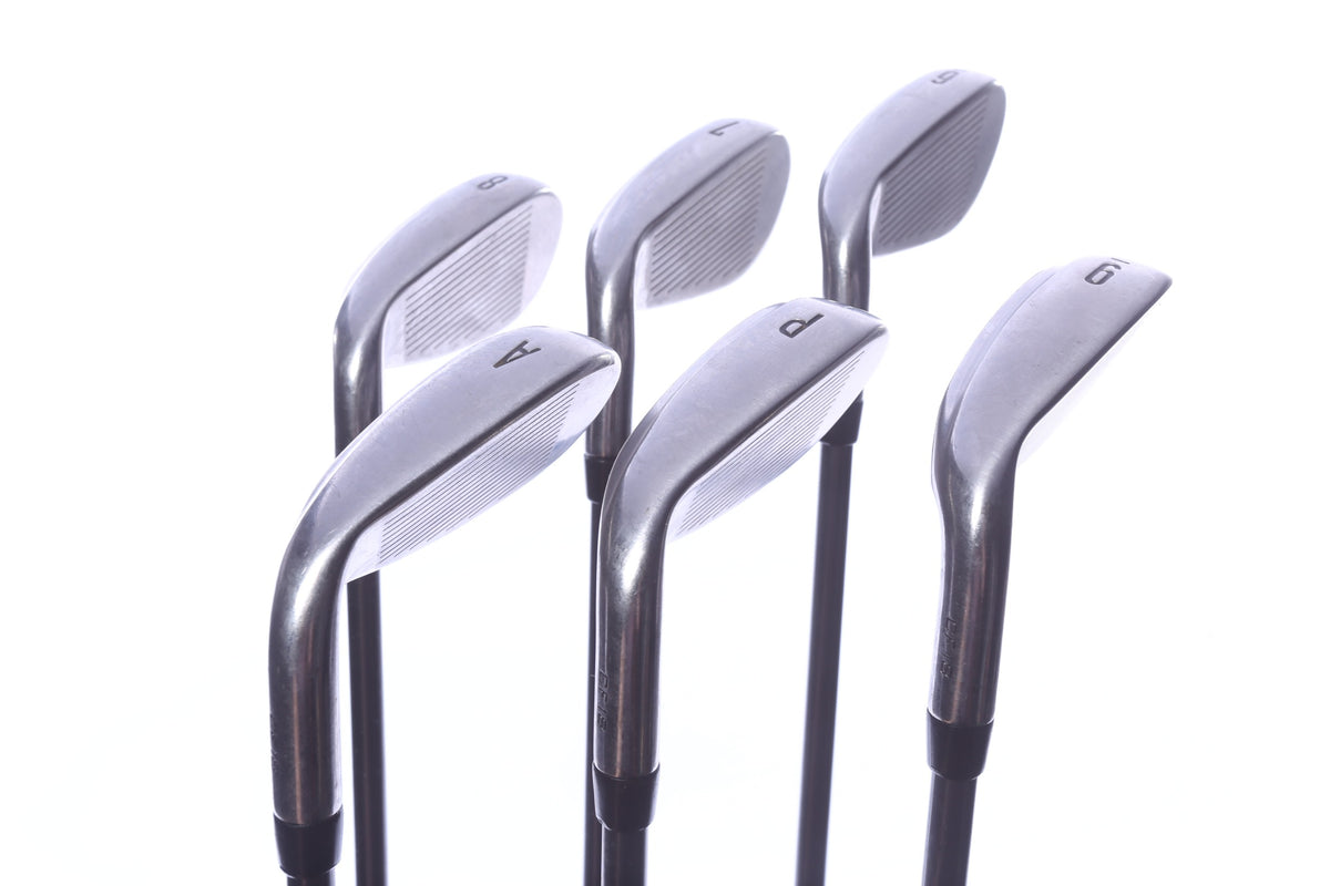 Used Callaway Rogue X Iron Set - Right-Handed - 6-PW, AW - Seniors Flex