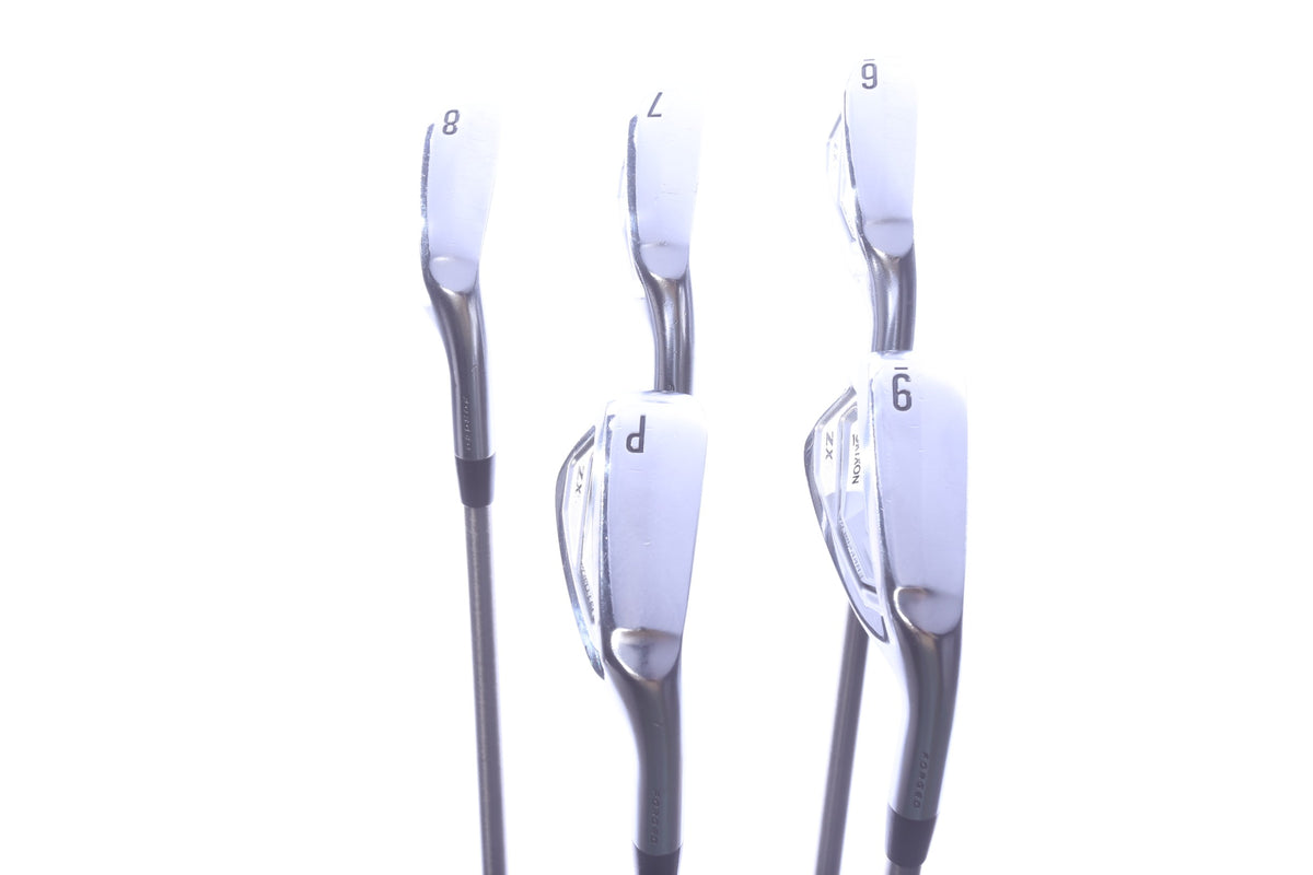 Used Srixon ZX5 Iron Set - Right-Handed - 6-PW - Stiff Flex
