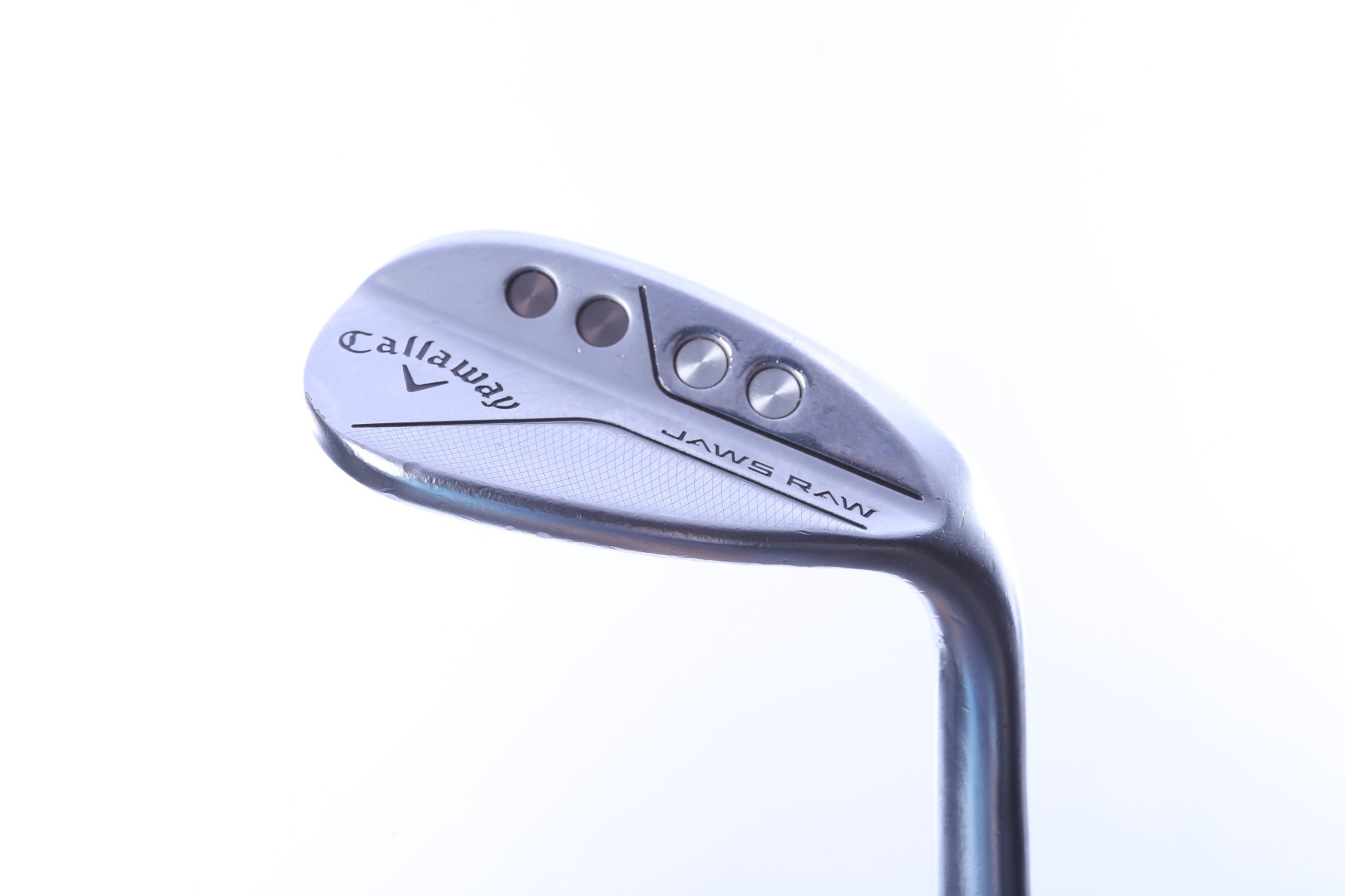 Used Callaway JAWS Raw Chrome Lob Wedge - Right-Handed - 60 Degrees - Wedge Flex-Next Round