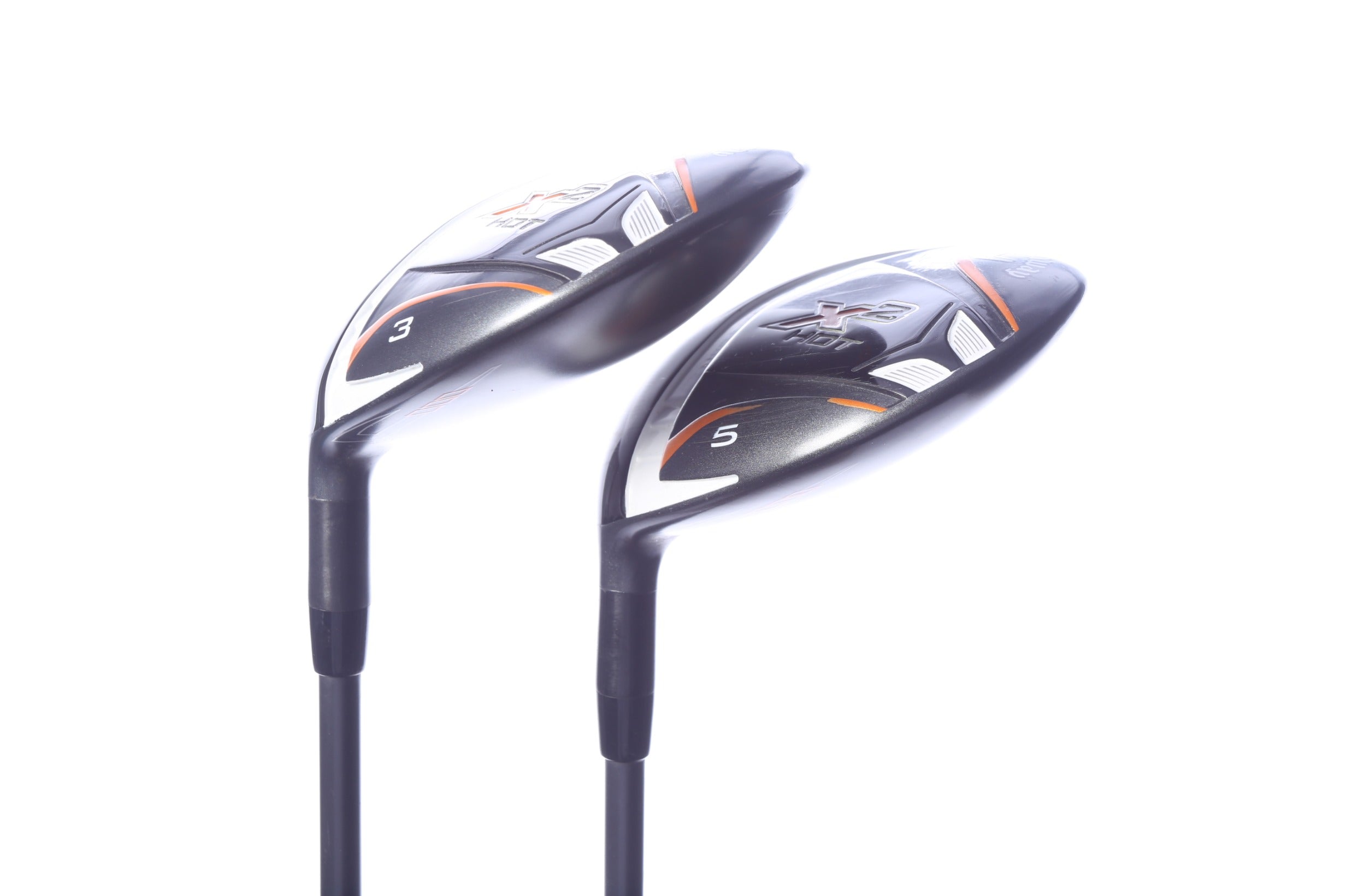 Used Callaway X2 Hot Wood Set - Left-Handed - 3W, 5W - Seniors Flex-Next Round