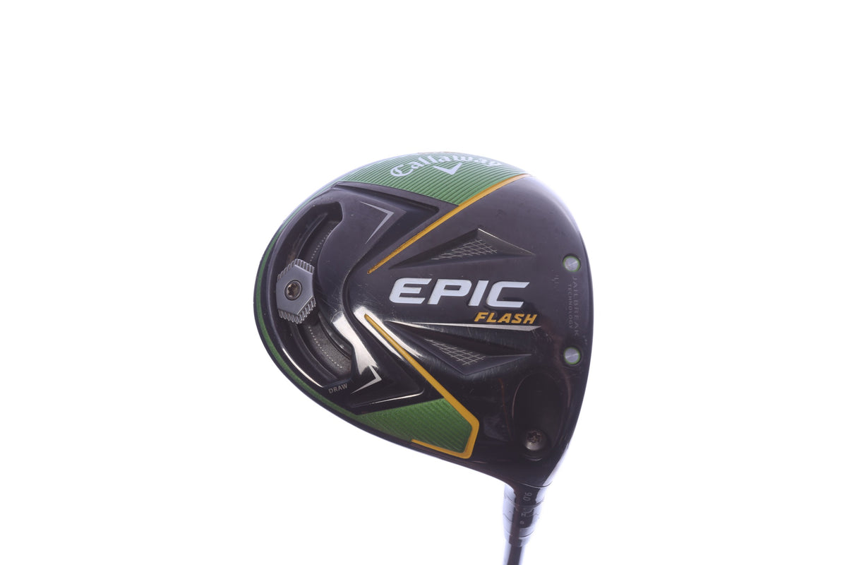 Used Callaway Epic Flash Driver - 9 Degrees - Regular Flex Mitsubishi Kuro Kage - Right-Handed