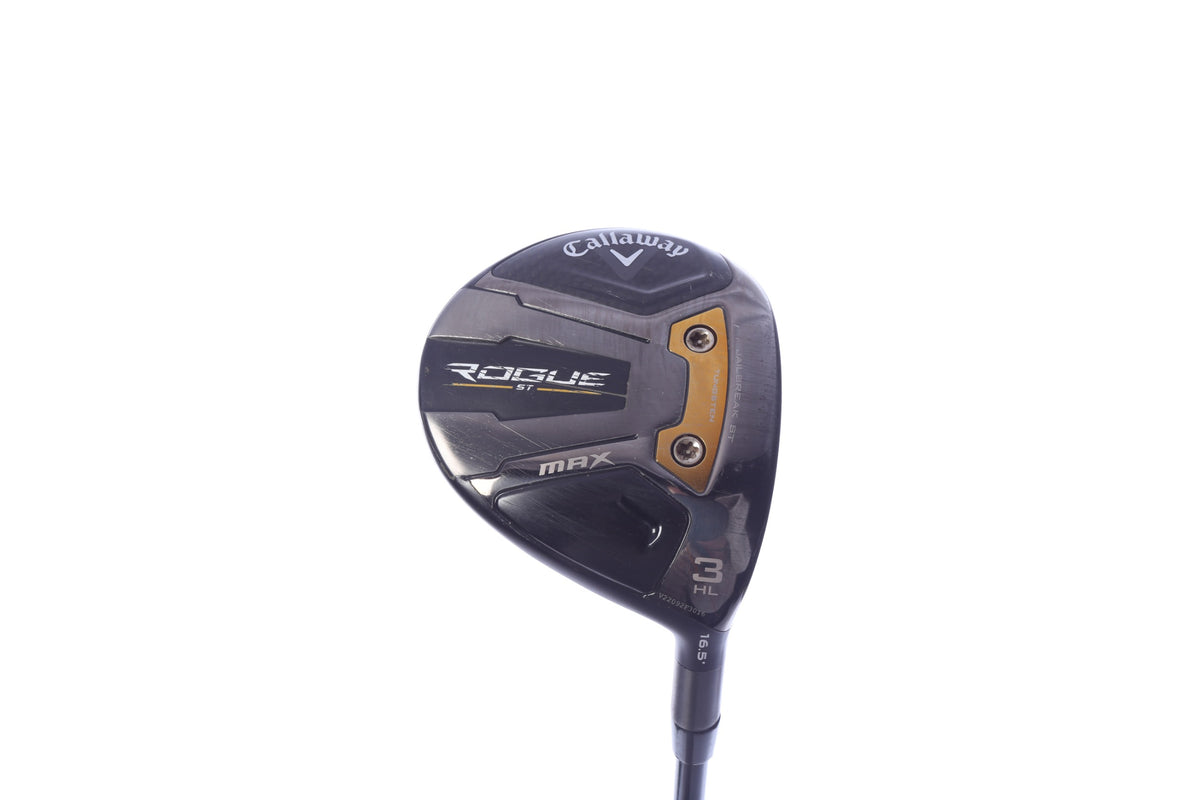 Used Callaway Rogue ST MAX 3HL Wood - Right-Handed - 16.5 Degrees - Stiff Flex