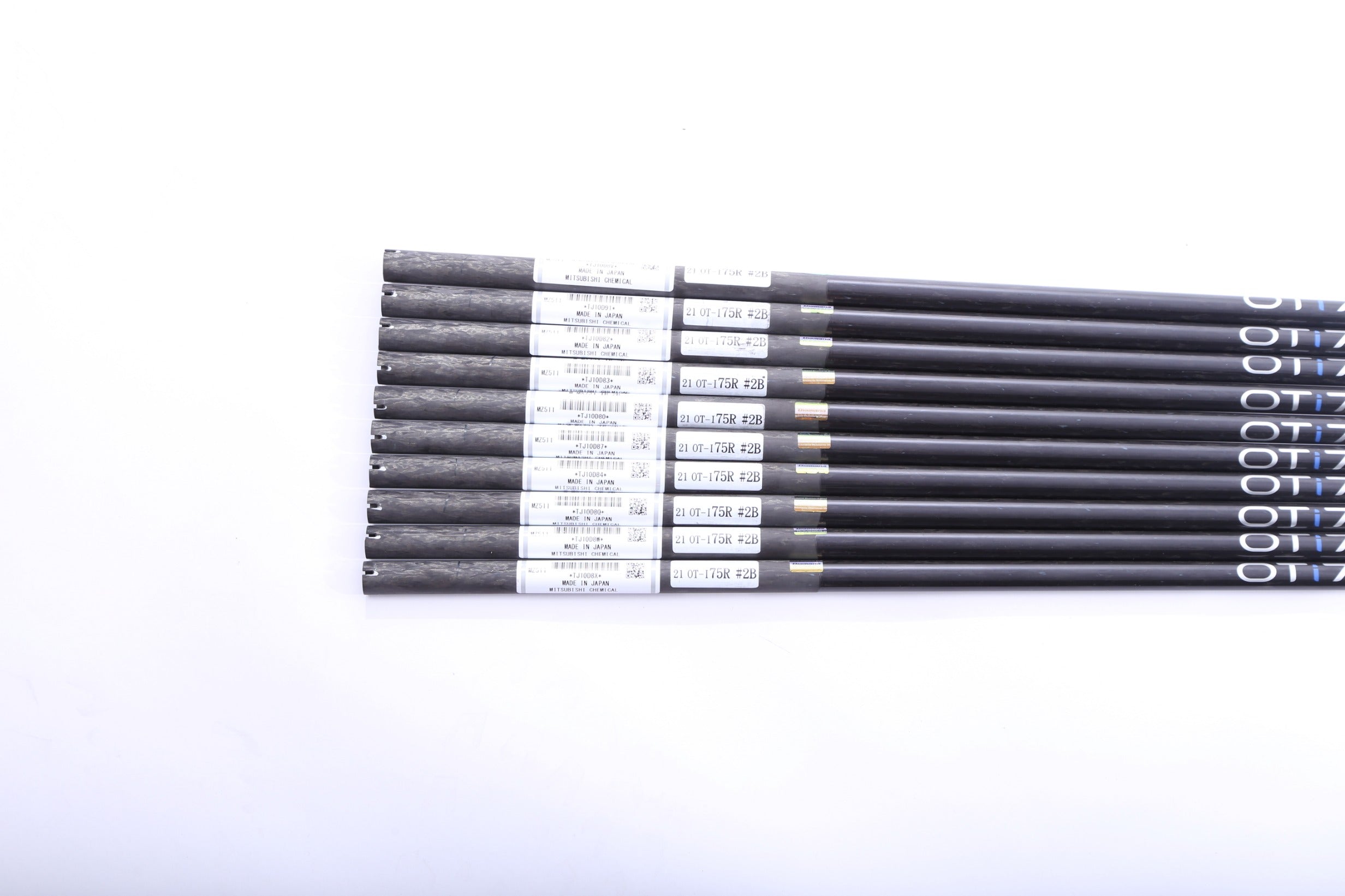 Used Mitsubishi Ot Irons 75 Pll Regular Graphite Iron Shaft Set 36"-39"-Next Round