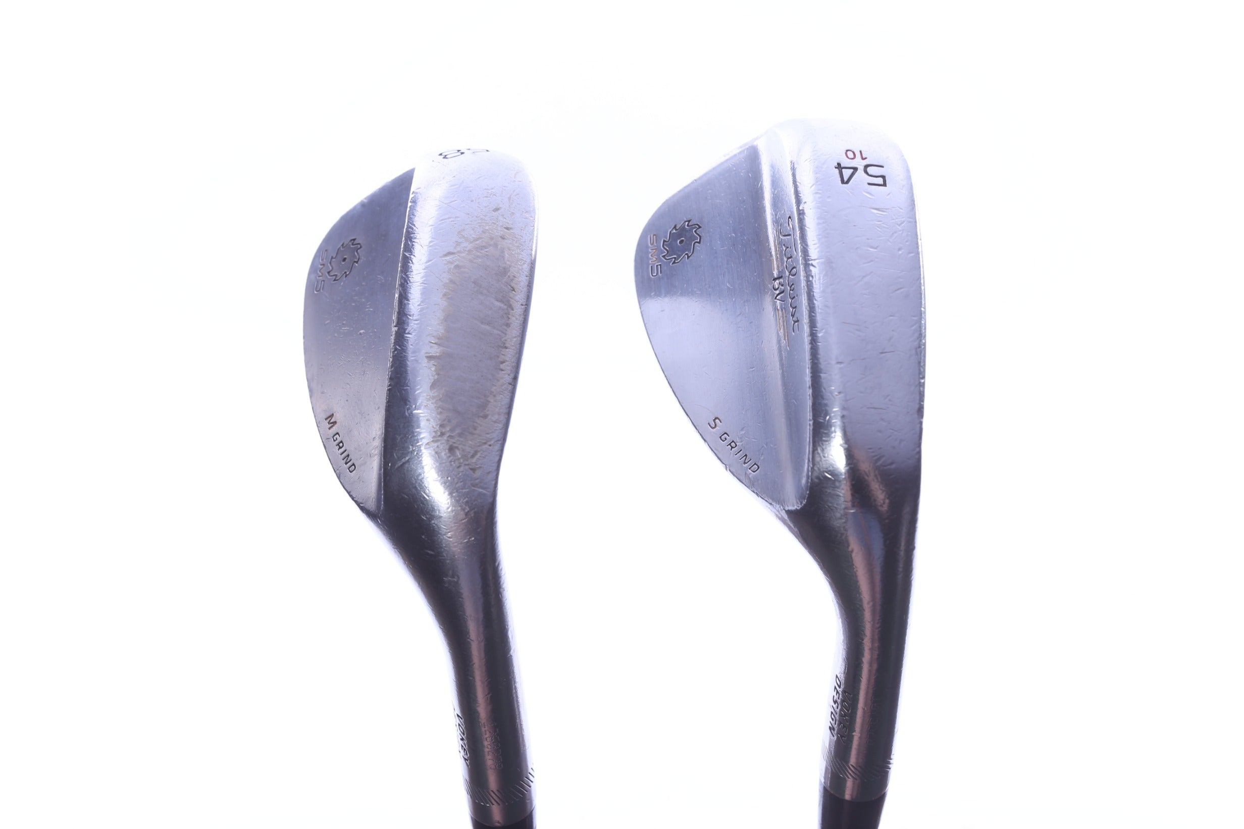 Used Titleist Vokey SM5 Tour Chrome Wedge Set - Right-Handed - 54*, 58* - Wedge Flex