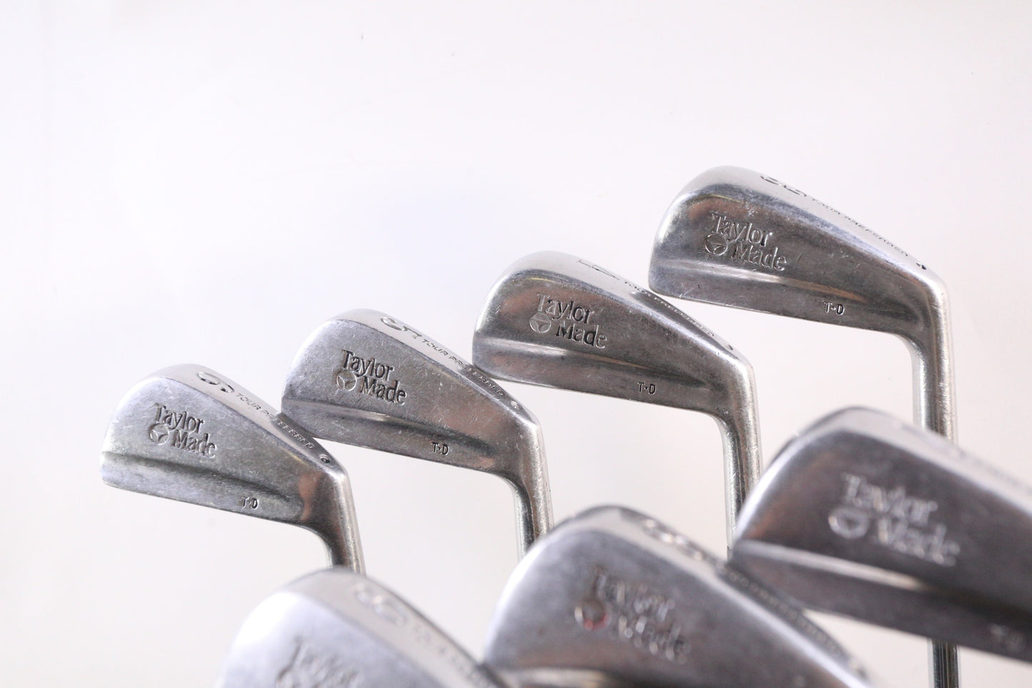 Used TaylorMade Tour Preferred T-D Iron Set - Right-Handed - 3-9 - Stiff Flex-Next Round