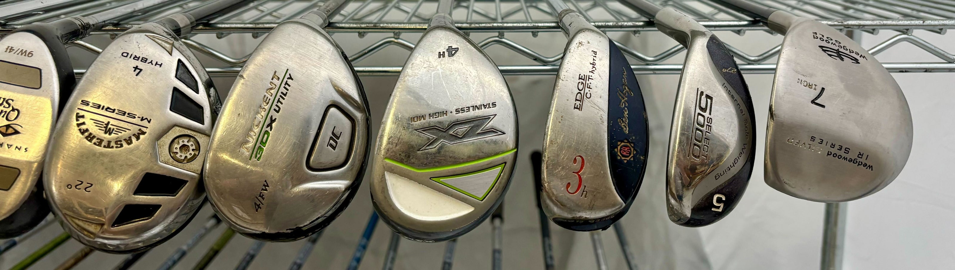 Wholesale Lot of 30 Golf Clubs - Cobra Bafflers - i Drive - Left/Right Handed-Next Round