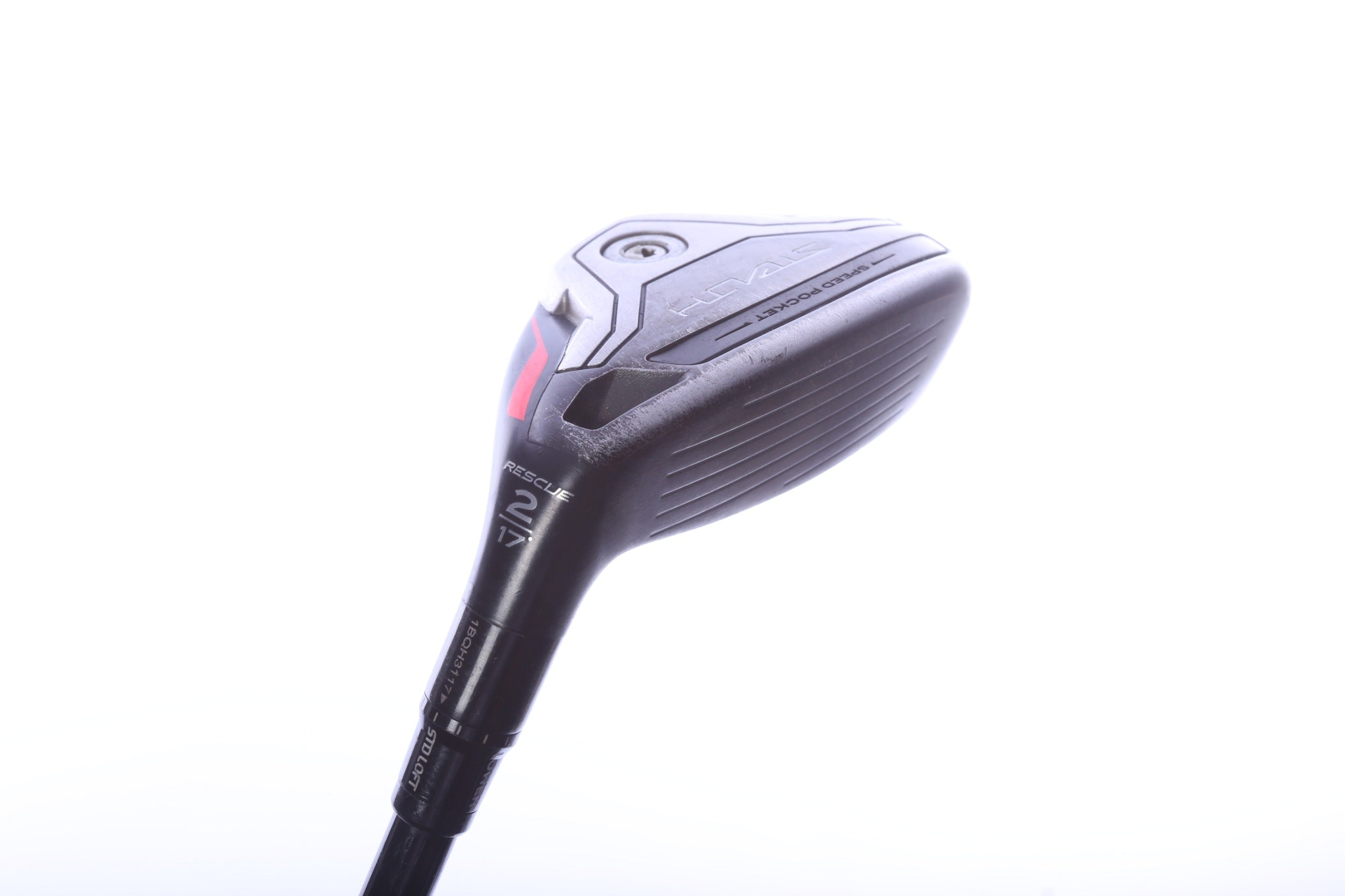 Used TaylorMade STEALTH PLUS Rescue 2H Hybrid - Right-Handed - 17 Degrees - Extra Stiff Flex