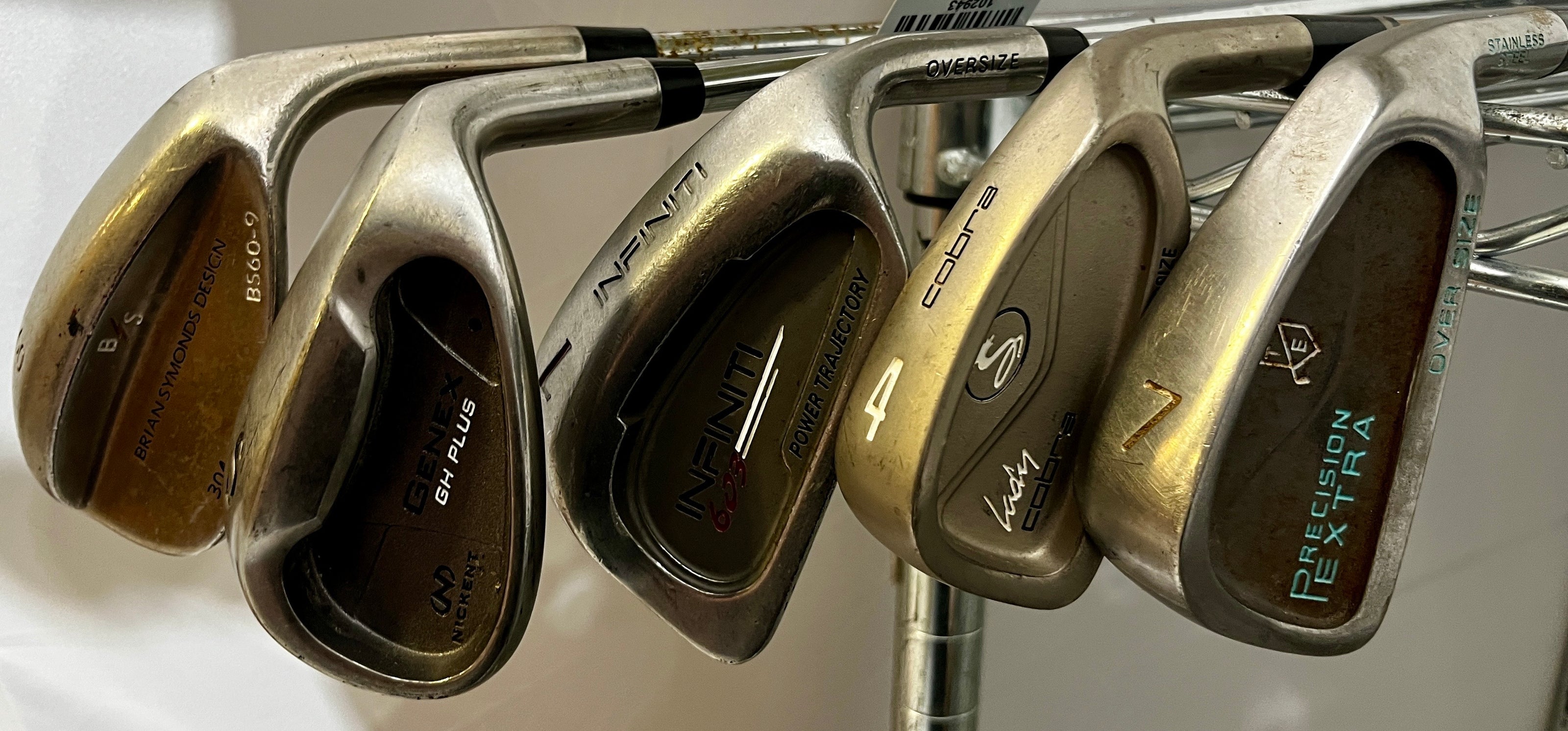 Wholesale Lot of 50 Golf Clubs - Assorted Irons and wedges-Next Round