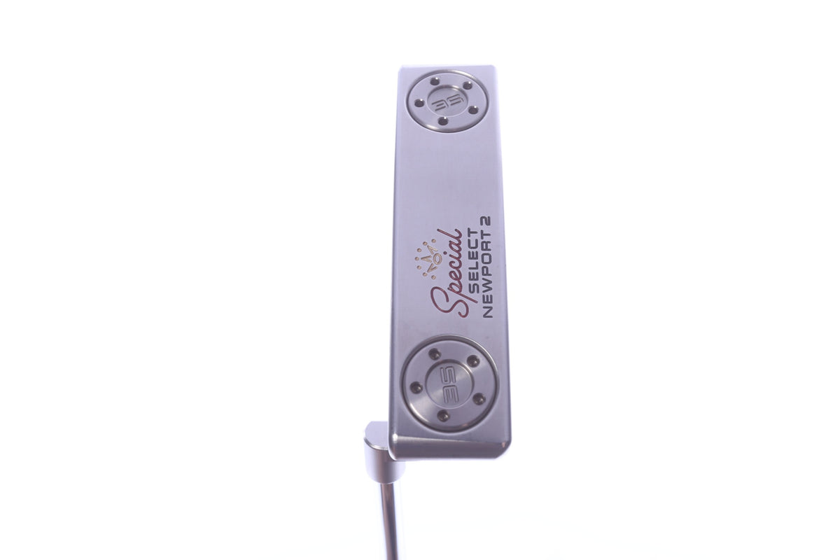 Used Titleist Scotty Cameron Special Select Newport 2 Putter - Left-Handed - 34 in - Blade