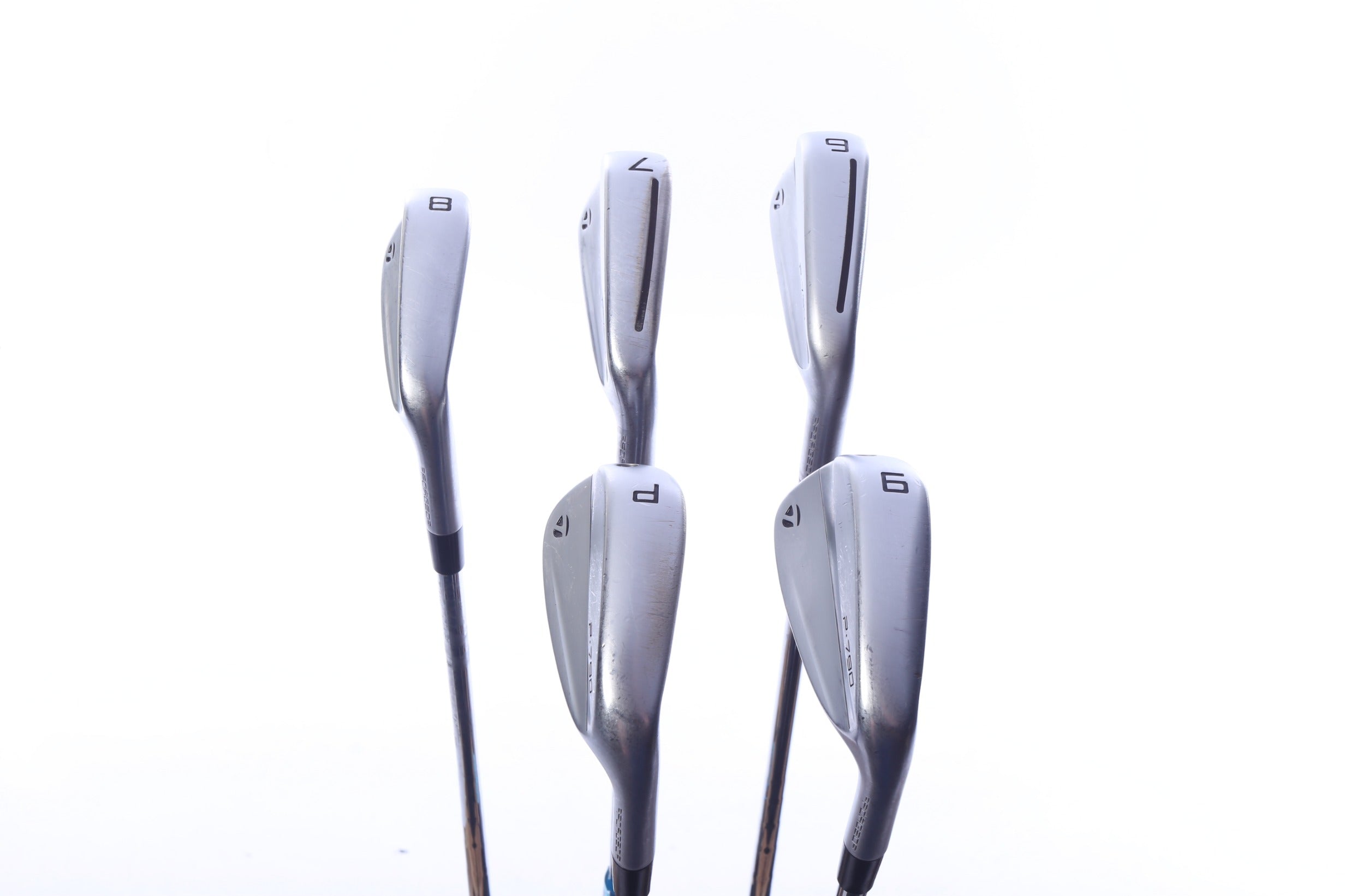 Used TaylorMade 2023 P790 Iron Set - Right-Handed - 6-PW - Stiff Flex