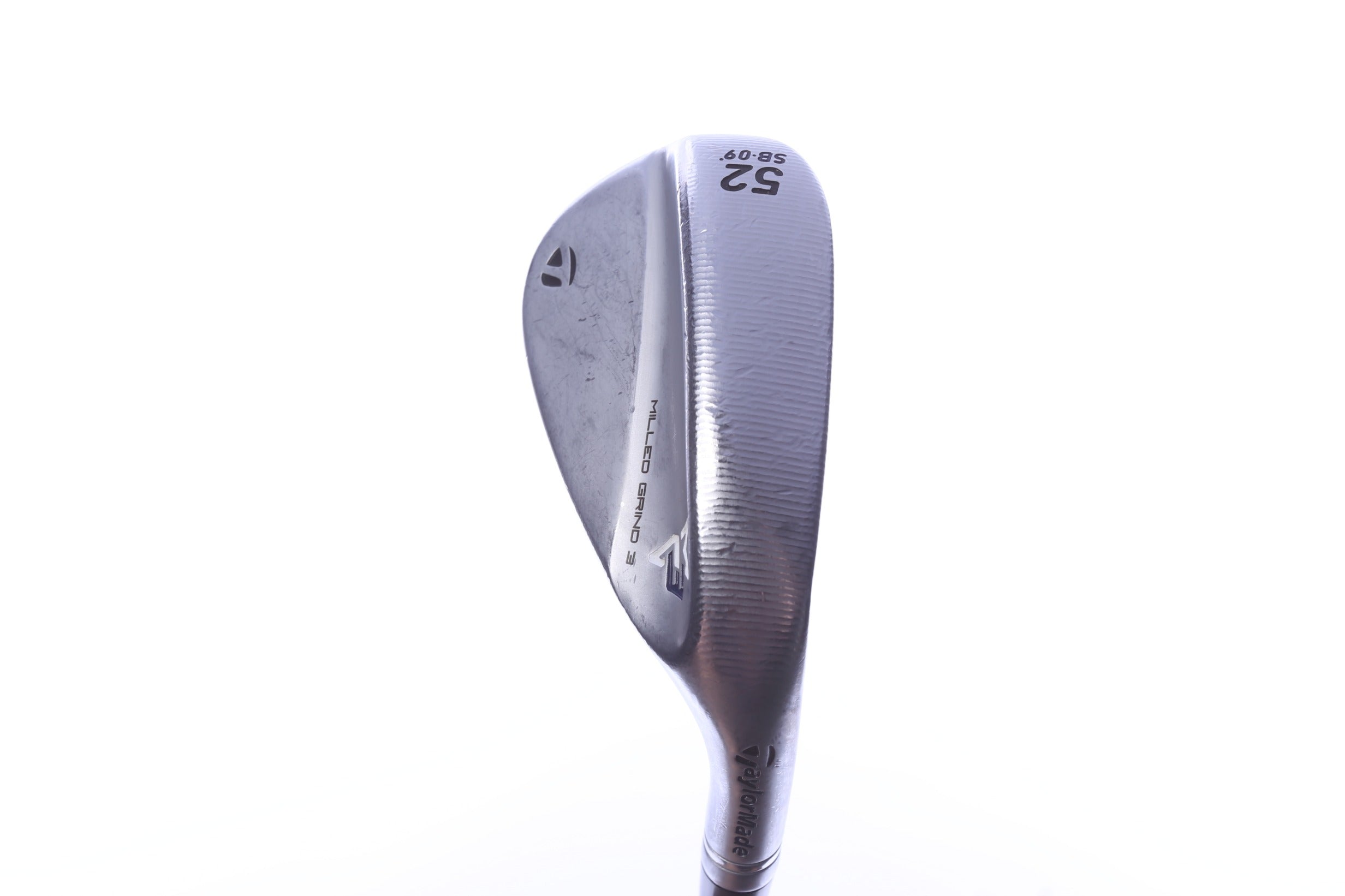 Used TaylorMade Milled Grind 3 Chrome Gap Wedge - Right-Handed - 52 Degrees - Stiff Flex