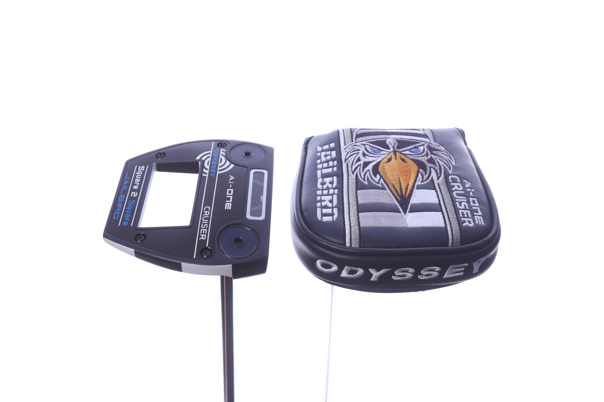 Used Odyssey Ai-ONE Square 2 Square Jailbird Cruiser Putter - Ambidextrous - 38 in - Mallet