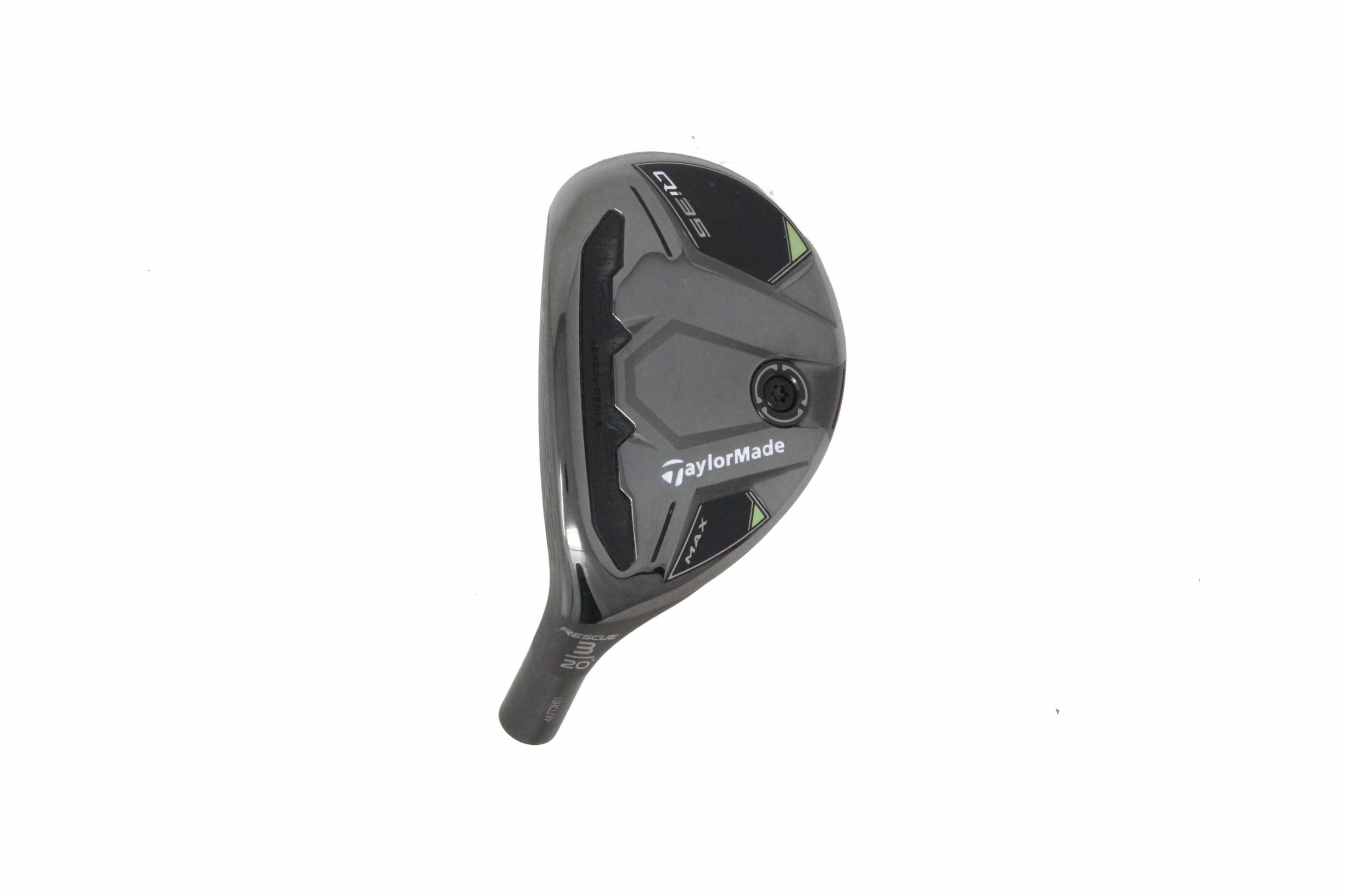 Used TaylorMade Qi35 MAX Rescue 3H - HEAD ONLY - Left-Handed - 20 Degrees