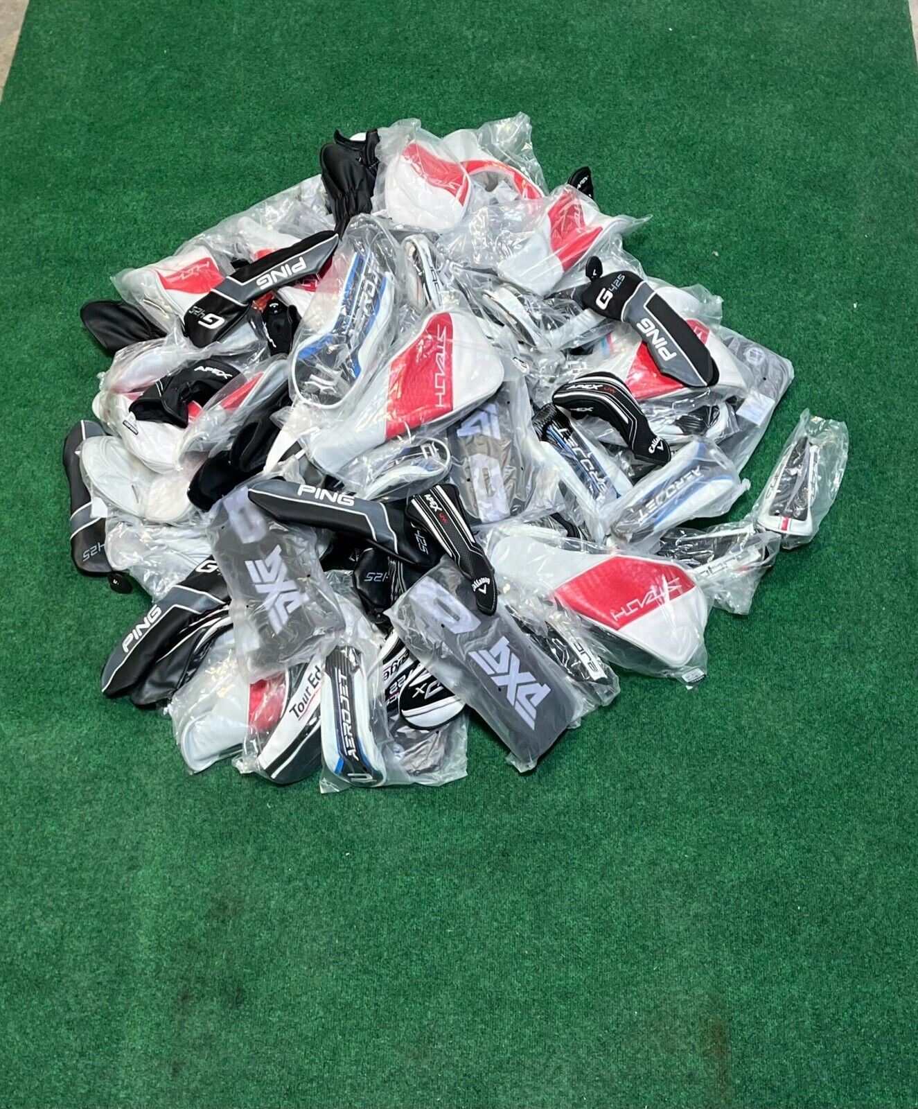 Lot of 500+ Golf Headcovers NEW-Next Round