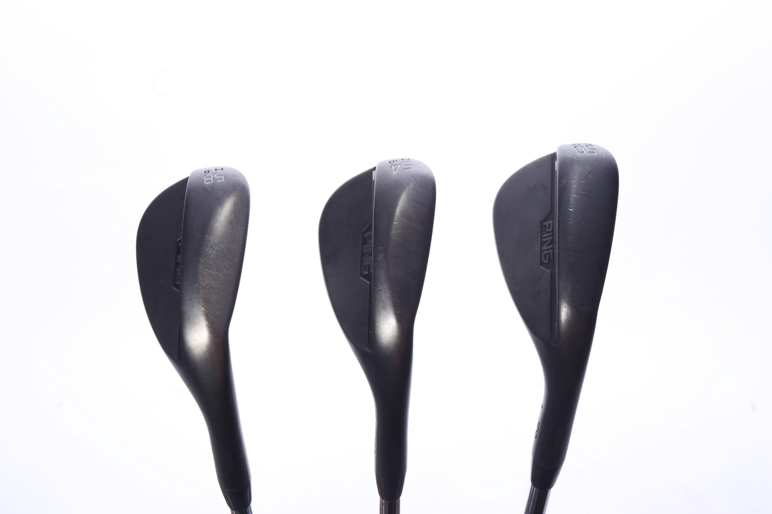 Used Ping s159 Midnight Wedge Set - Right-Handed - 50*, 54*, 58* - Regular Flex-Next Round