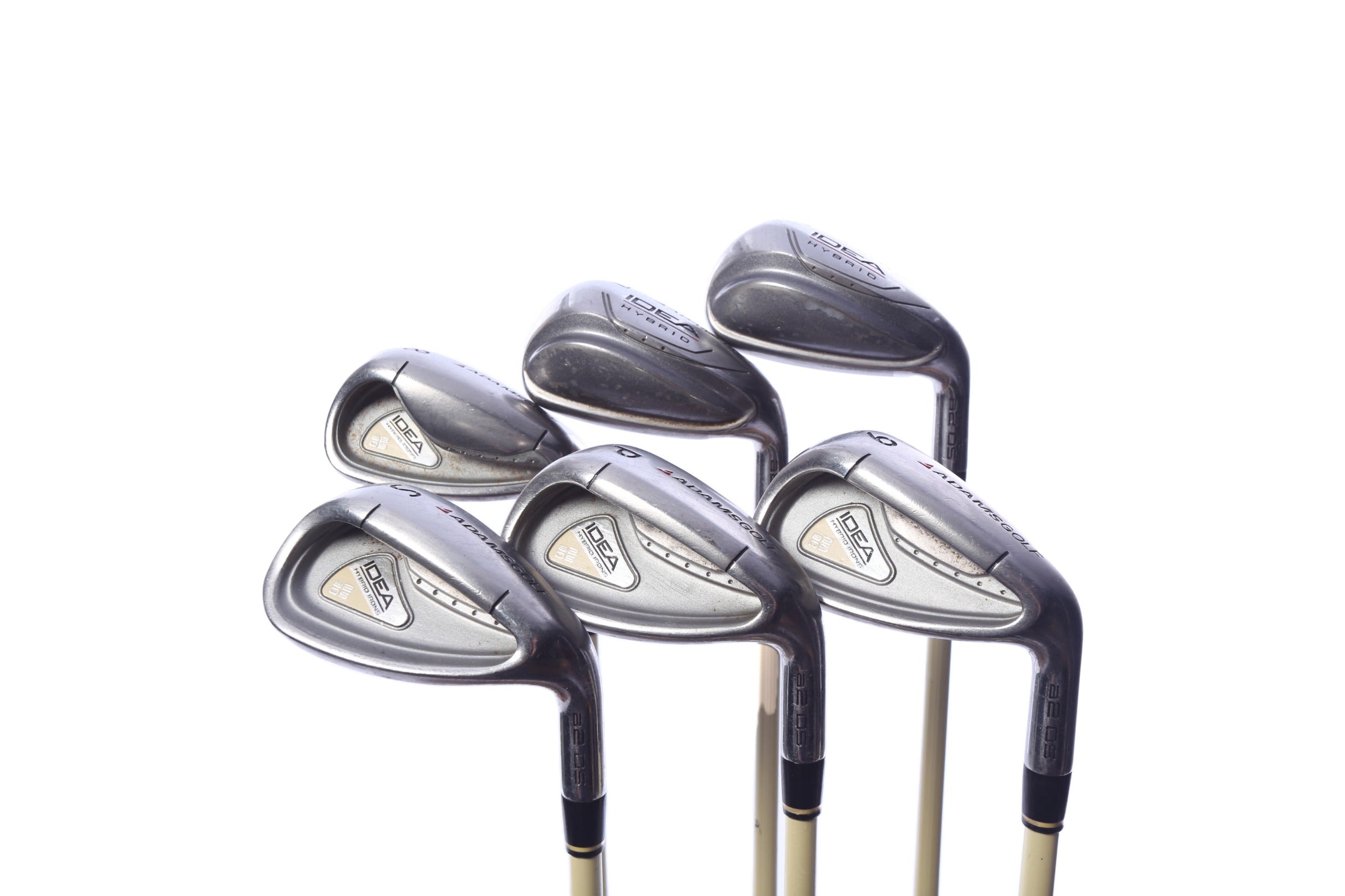 Used Adams a2 OS Ladies Iron Set - Right-Handed - 6-PW, SW - Ladies Flex
