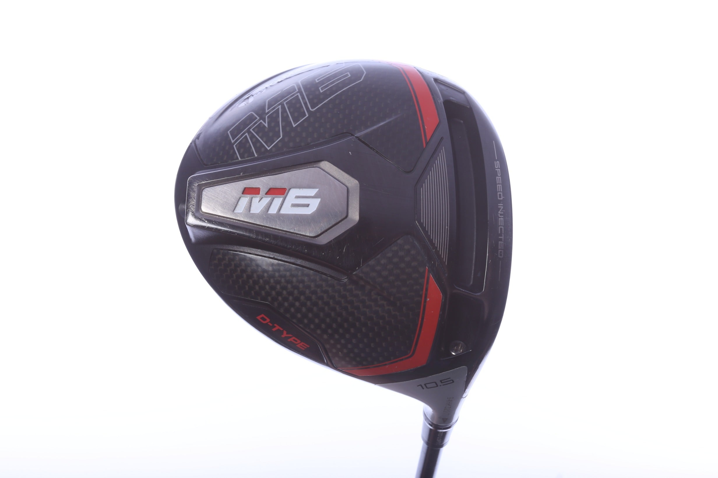 Used TaylorMade M6 D-Type Driver - 10.5 Degrees - Regular Flex Fujikura Atmos Black - Right-Handed