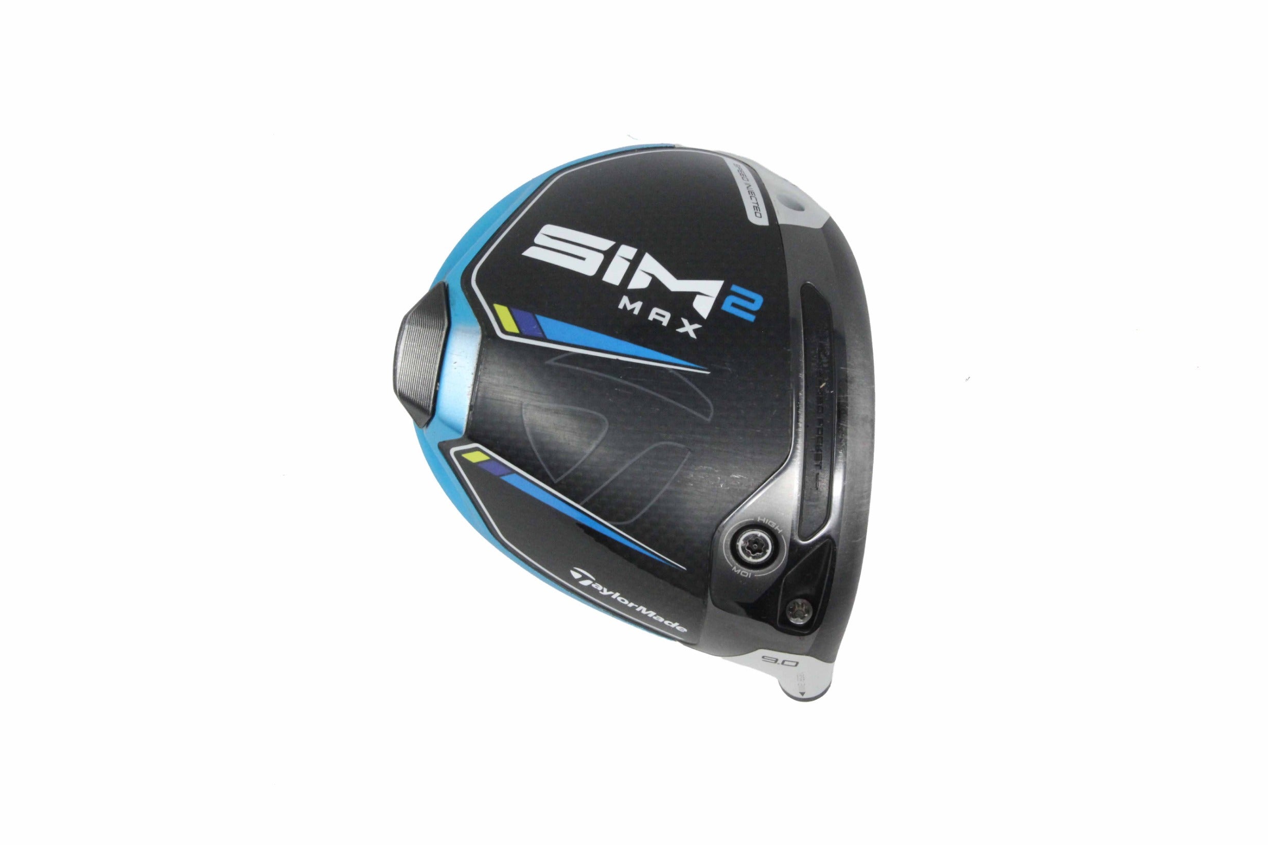 Used TaylorMade SIM2 MAX Driver - HEAD ONLY - Right-Handed - 9 Degrees