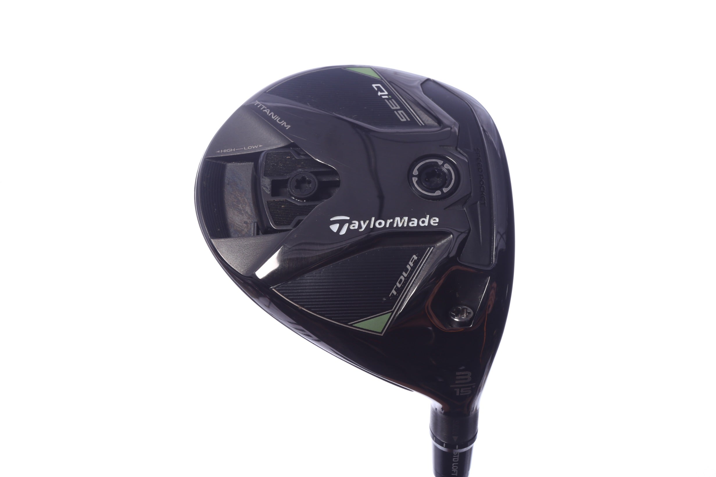 Used TaylorMade Qi35 Tour 3-Wood - HEAD ONLY - Right-Handed - 15 Degrees-Next Round